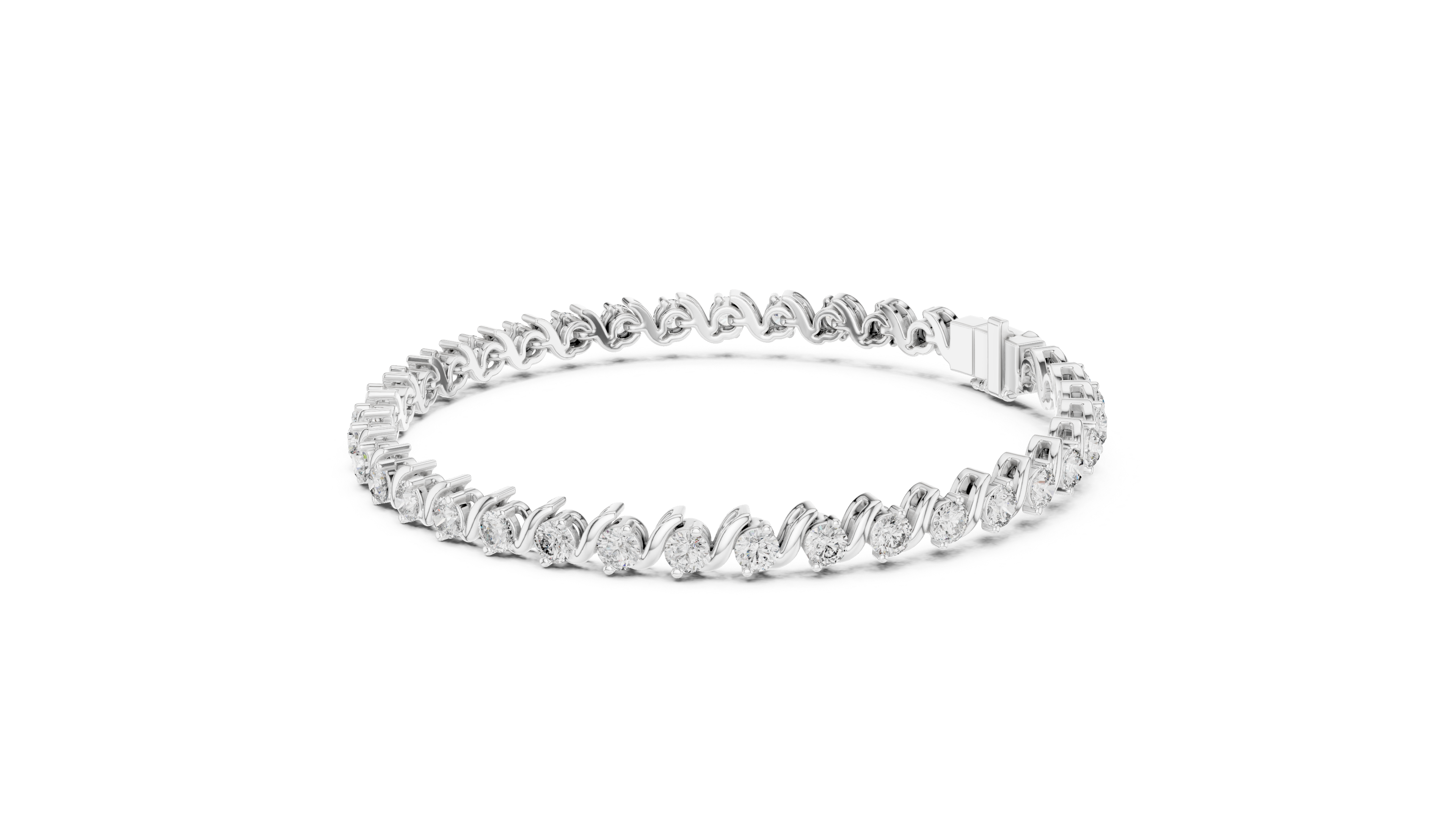 Bracelet 0003-01 - White Gold