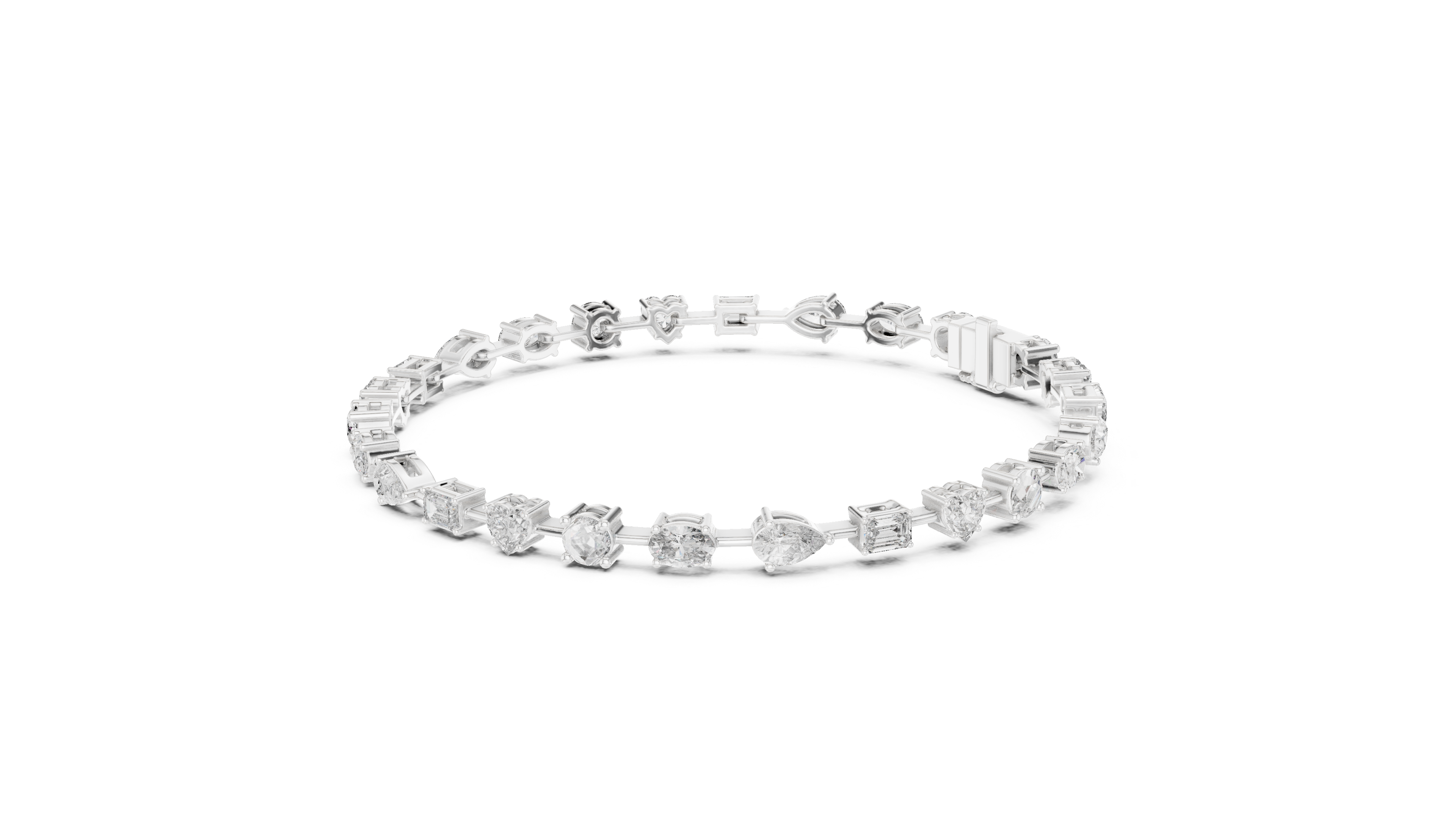 Bracelet 0013-01 - White Gold