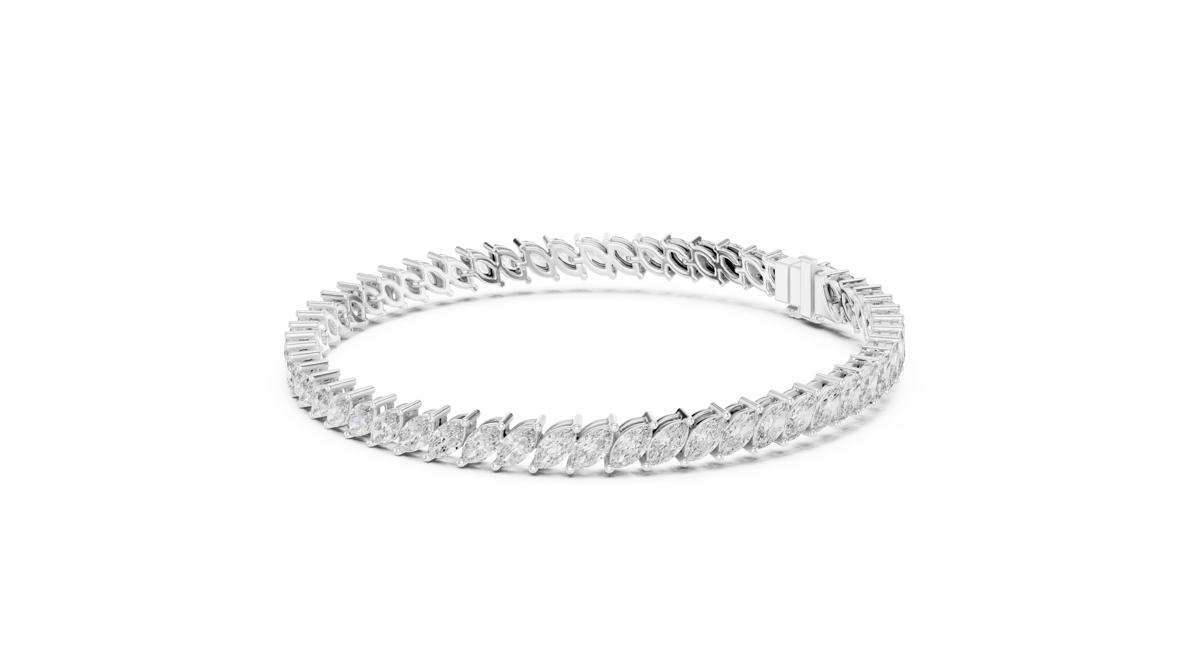 Bracelet 0018-01 - White Gold