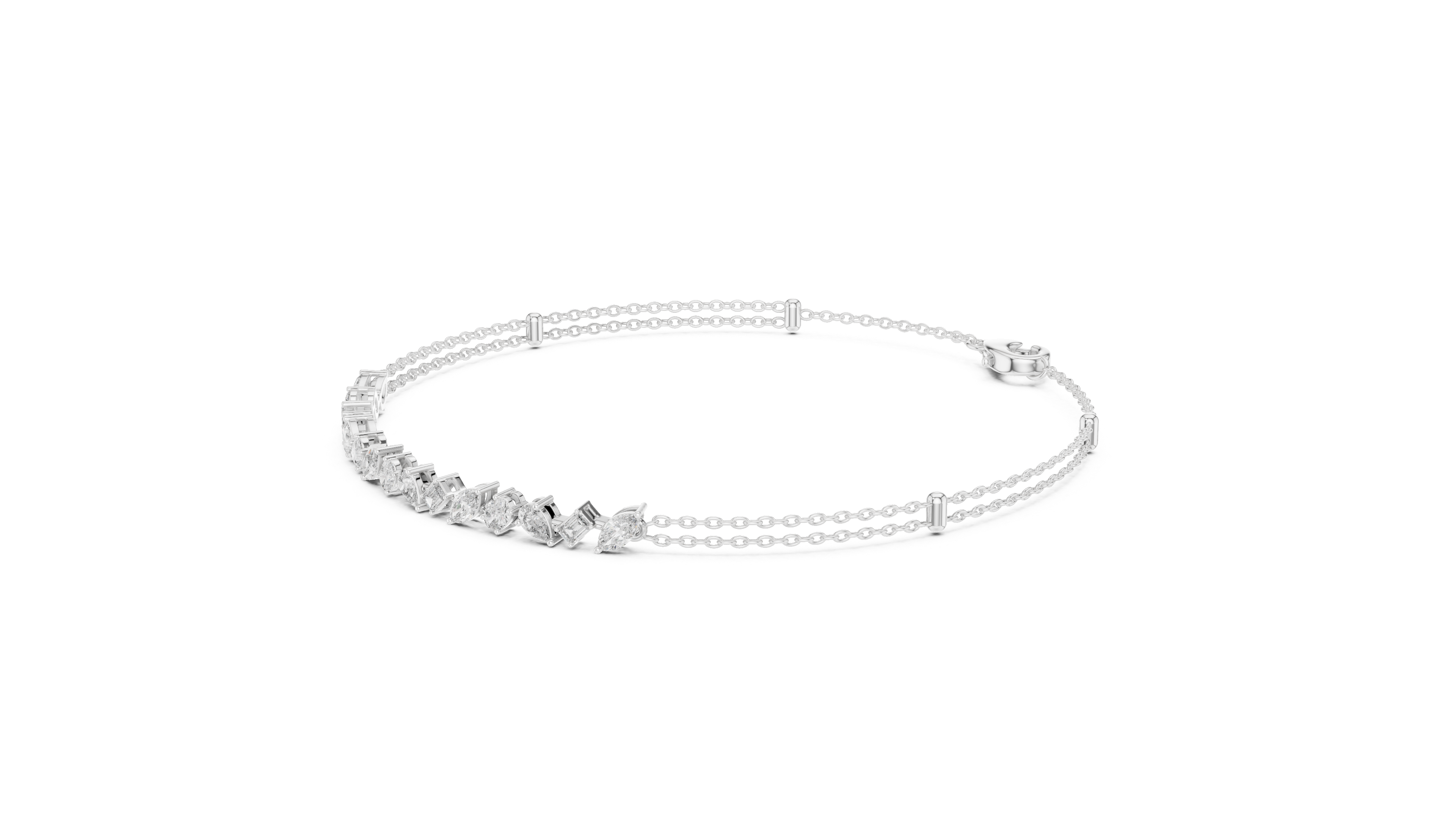 Bracelet 0020-01 - White Gold