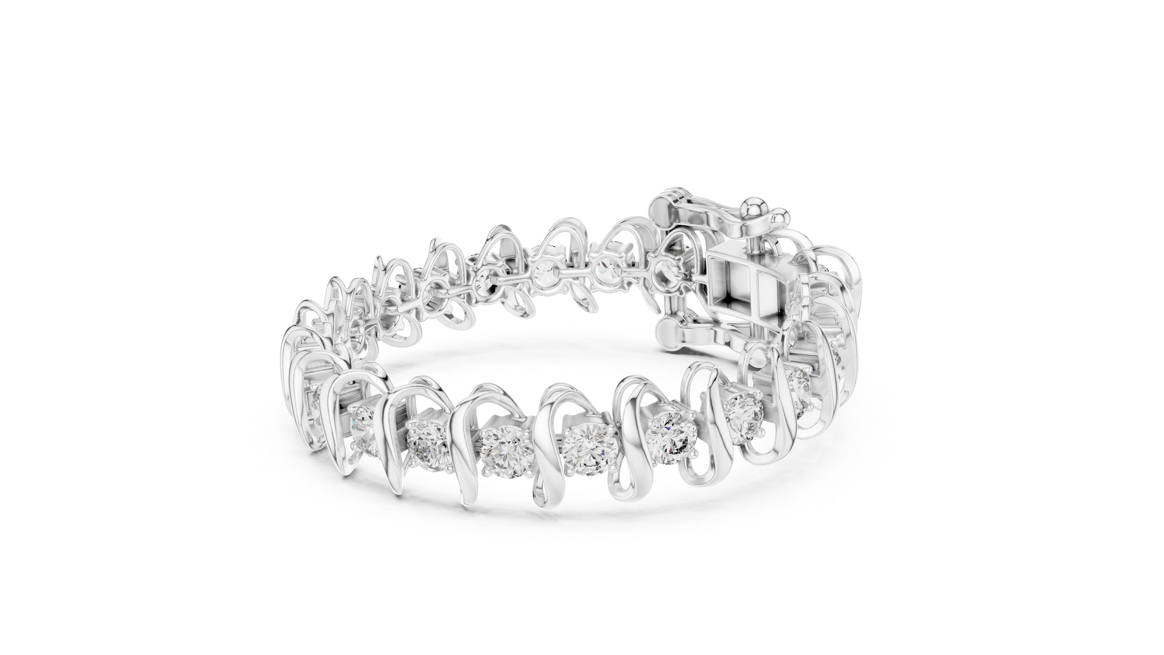 Bracelet 0022-01 - White Gold