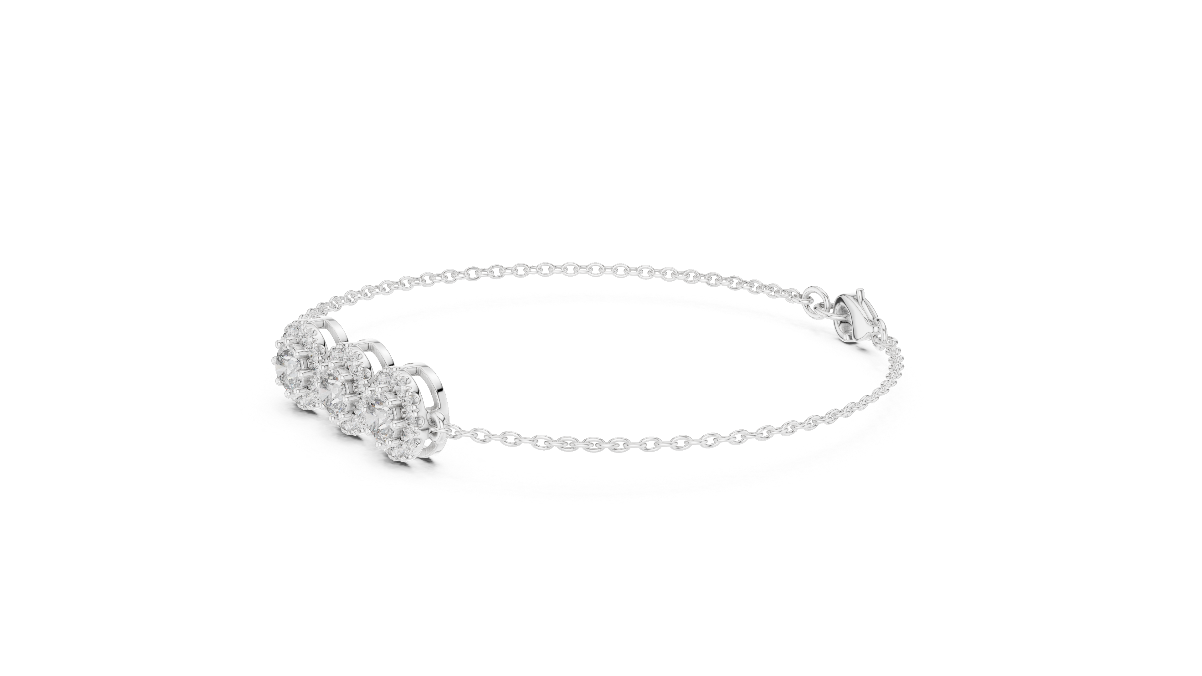 Bracelet 0023-01 - White Gold