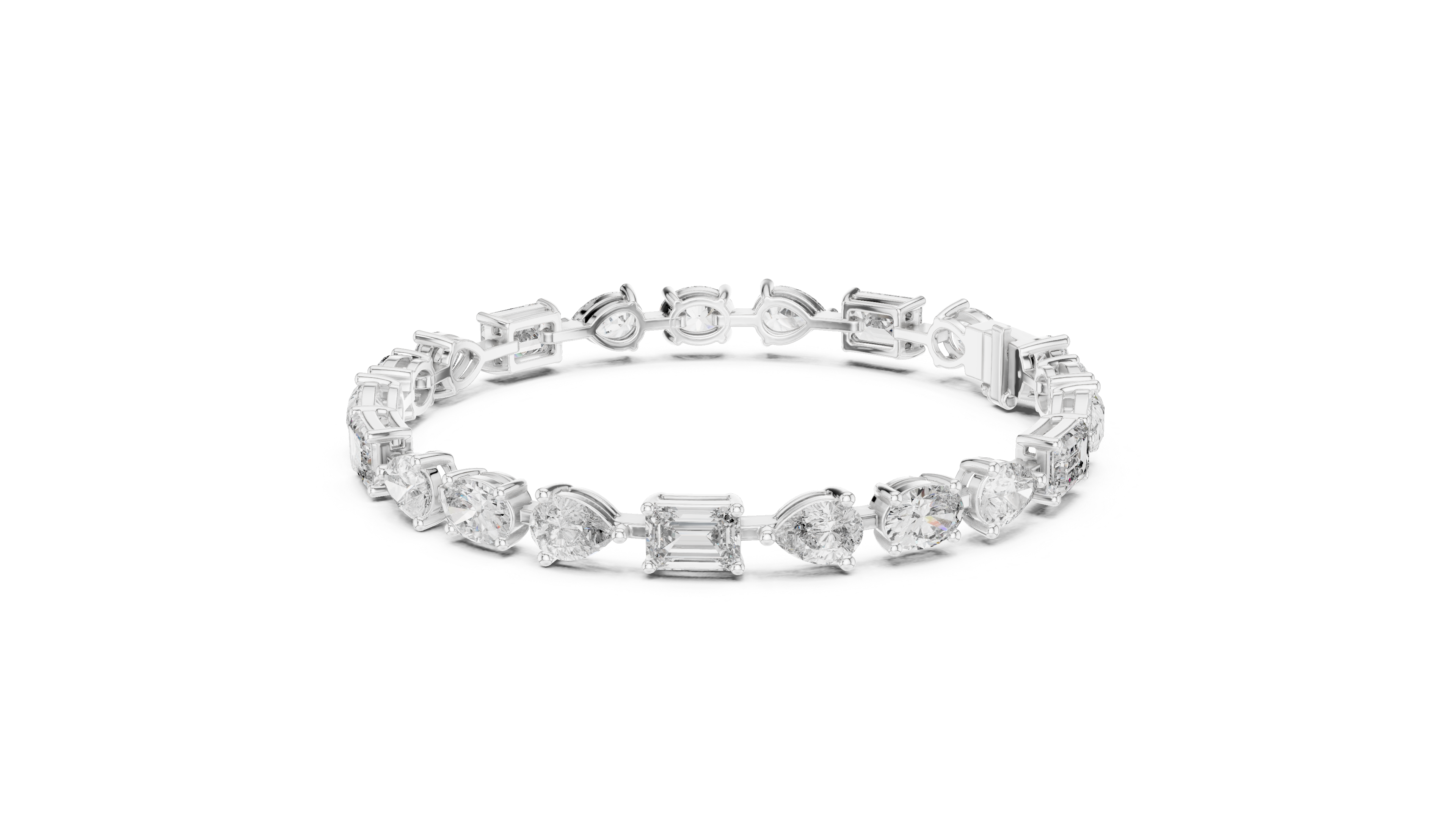 Bracelet 0035-01 - White Gold