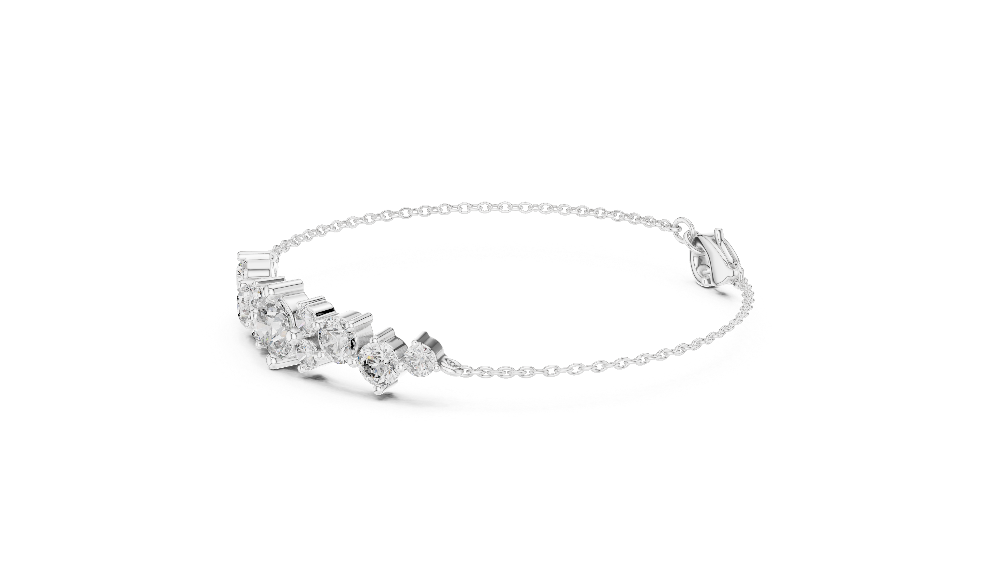 Bracelet 0037-01 - White Gold