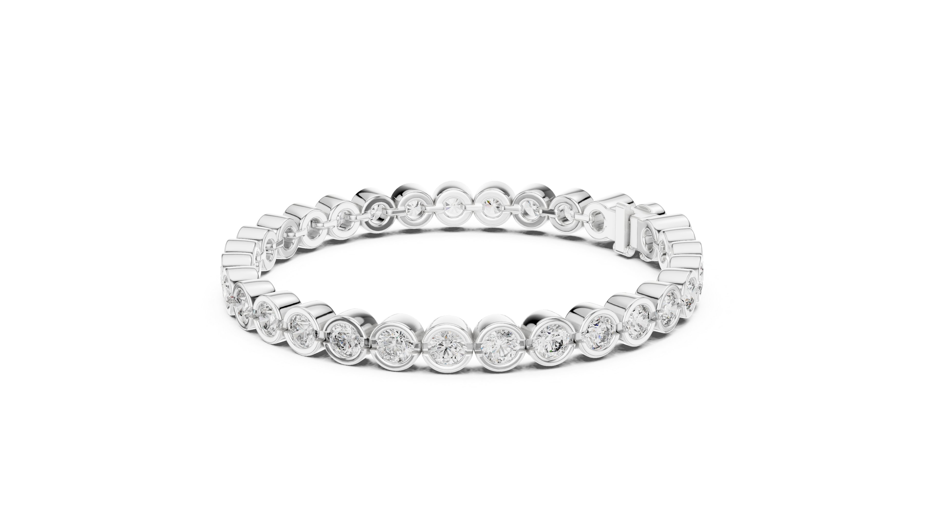 Bracelet 0038-01 - White Gold