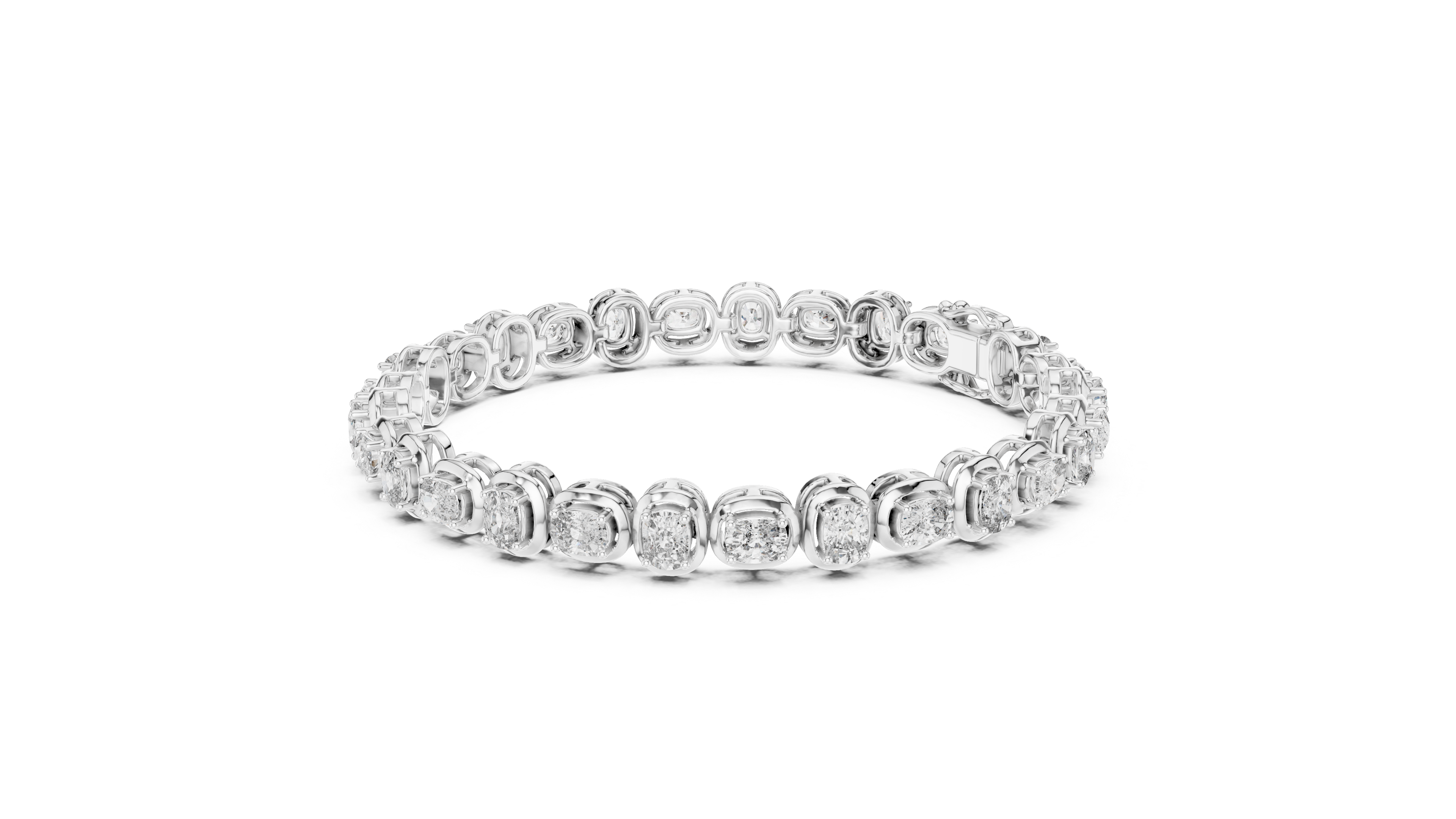 Bracelet 0042 - White Gold