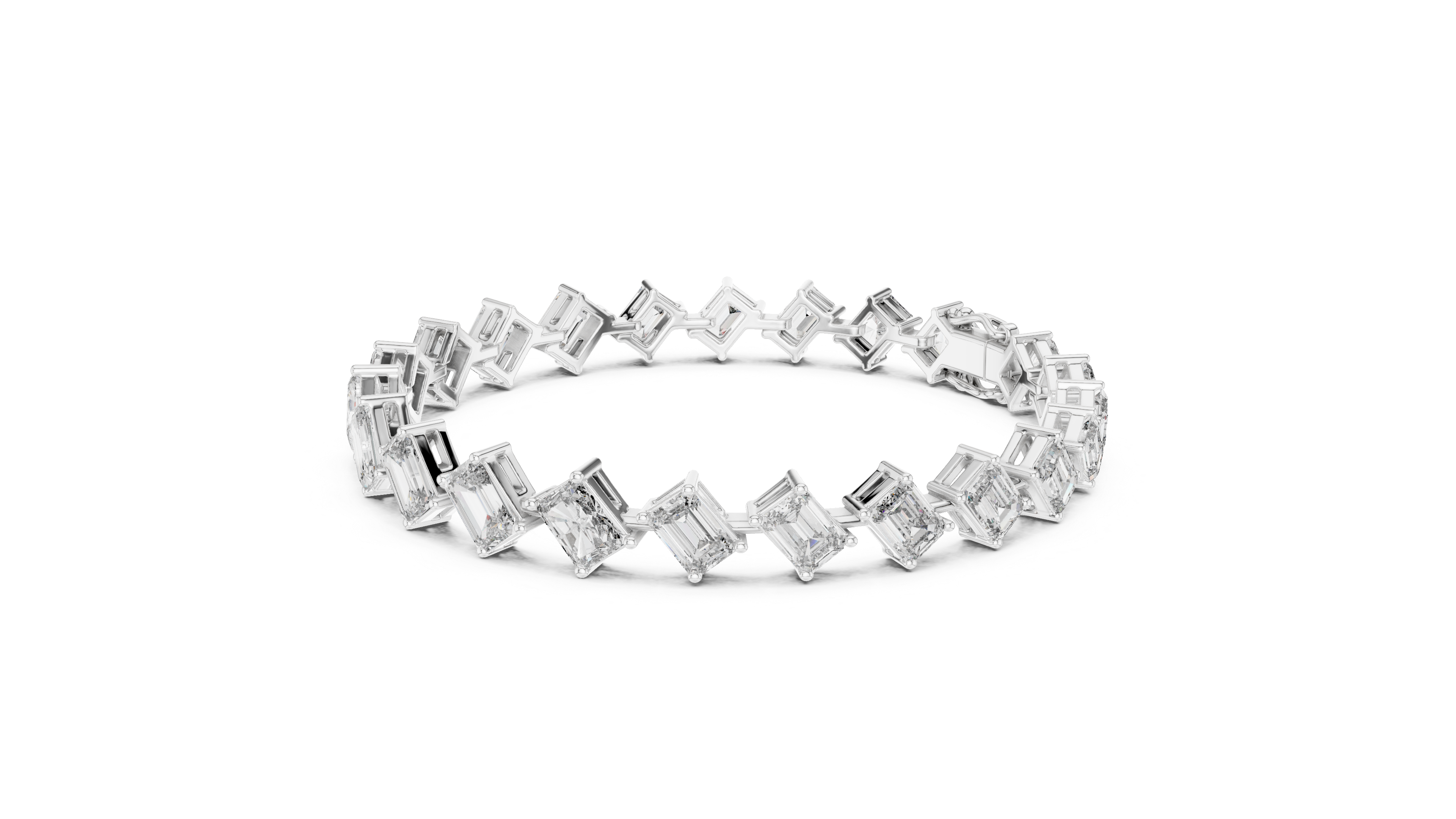 Bracelet 0046-01 - White Gold