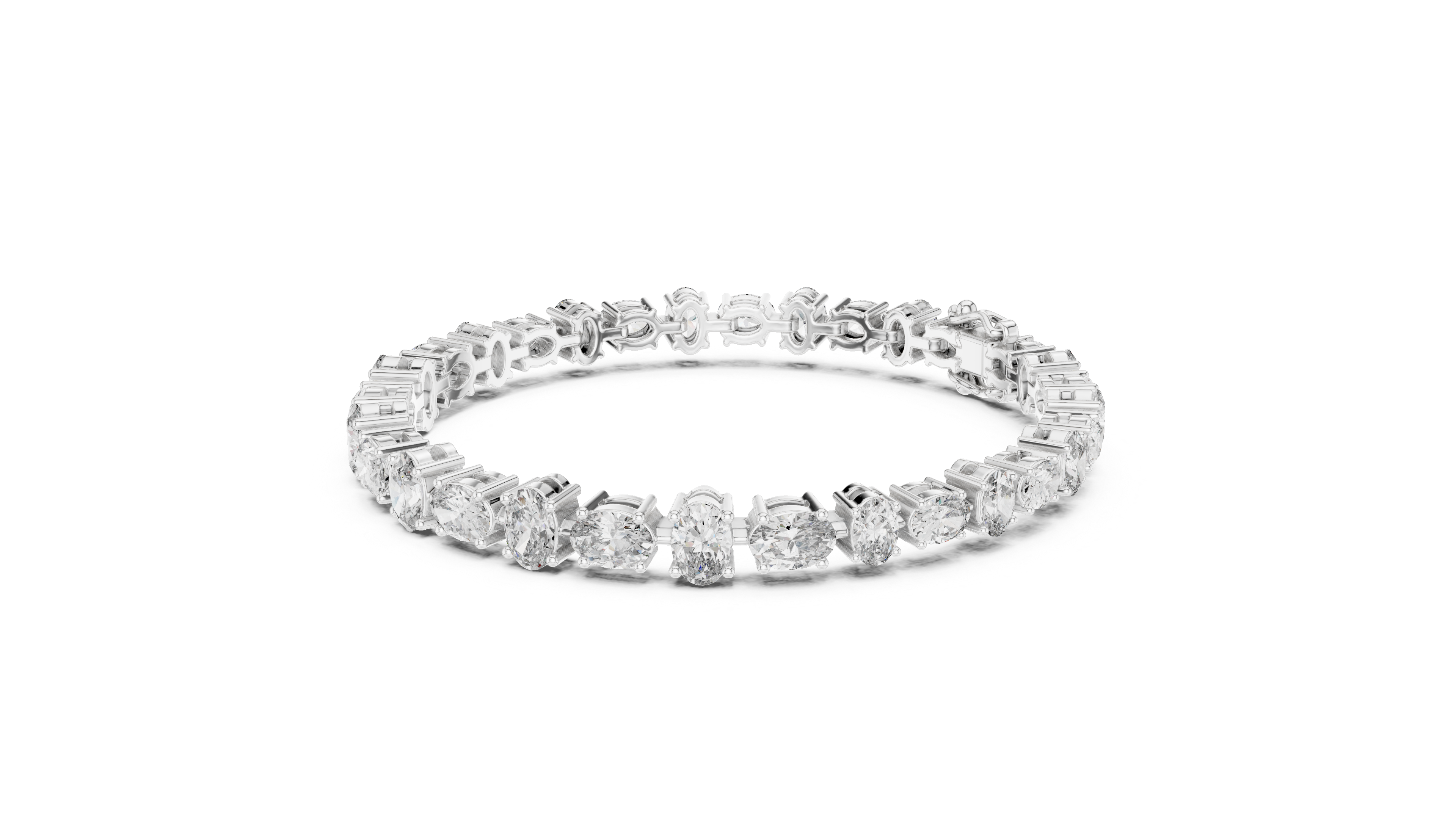 Bracelet 0047-01 - White Gold
