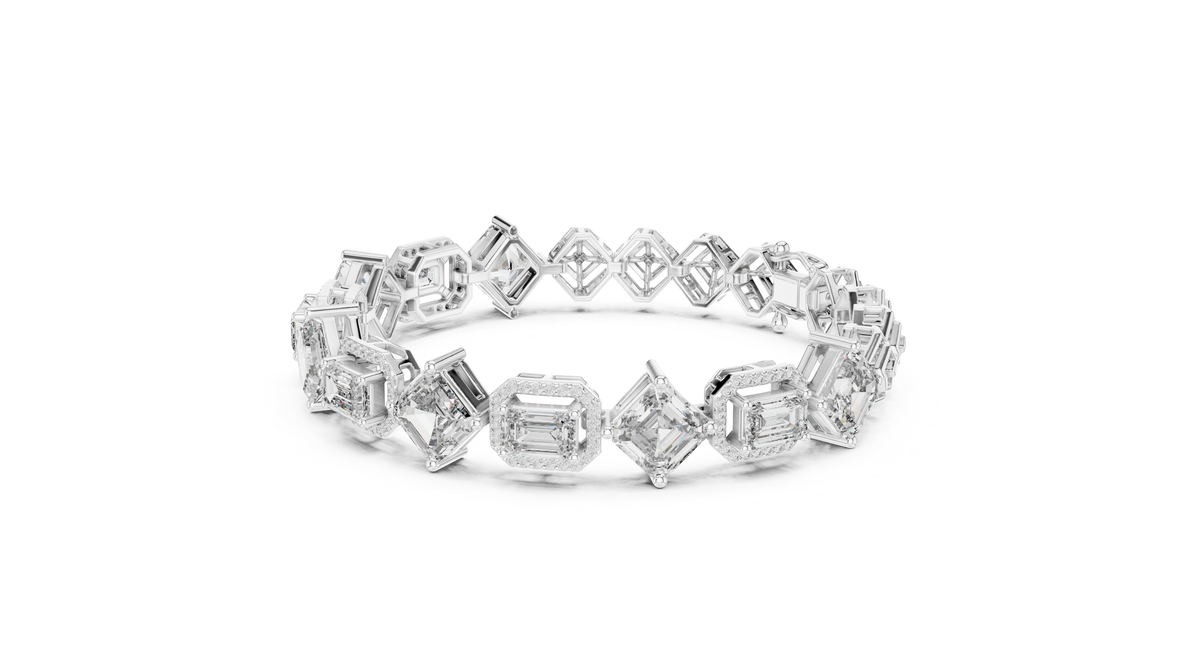 Bracelet 0048 - White Gold
