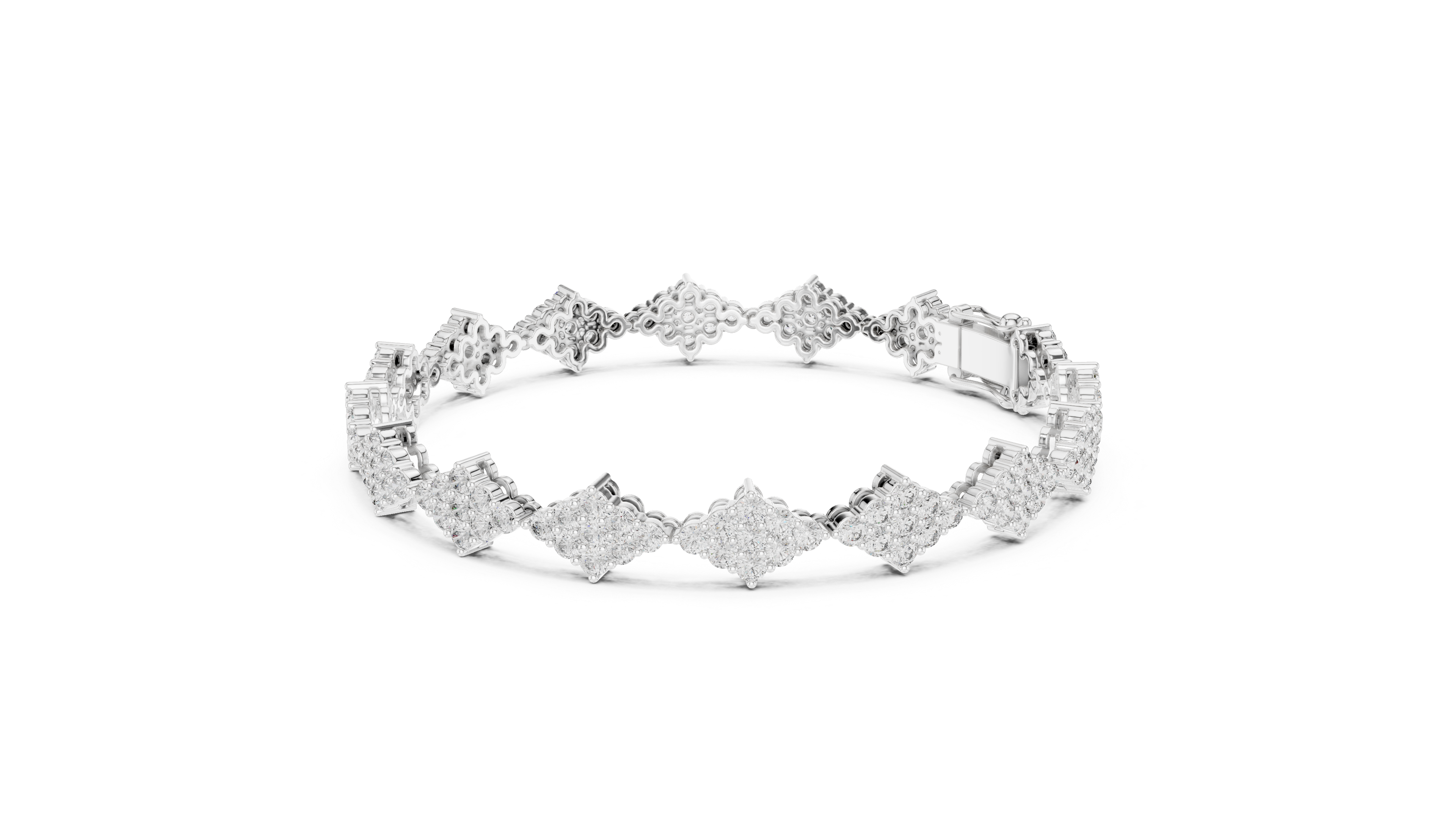 Bracelet 0053-01 - White Gold