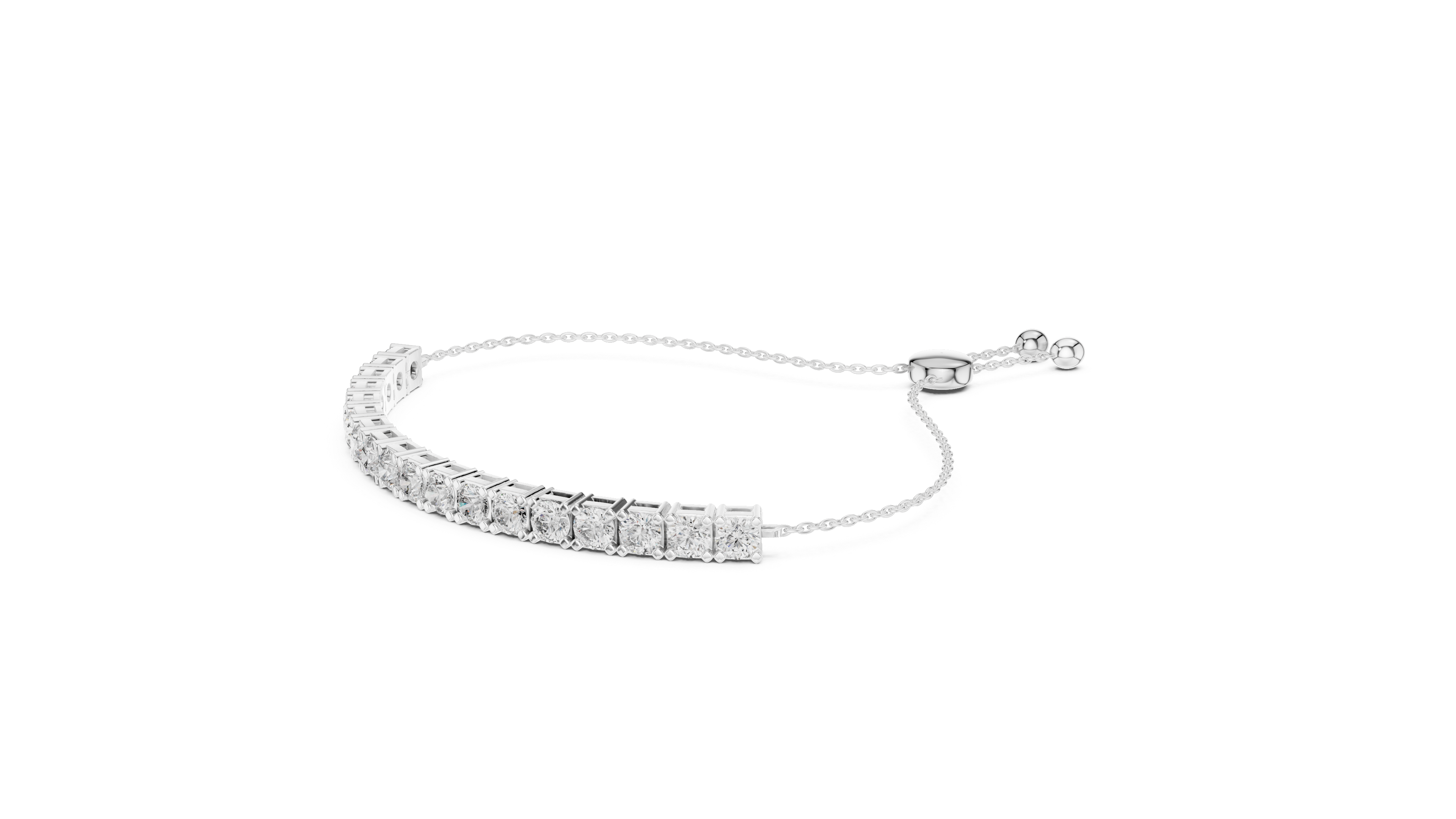 Bracelet 0068 - White Gold