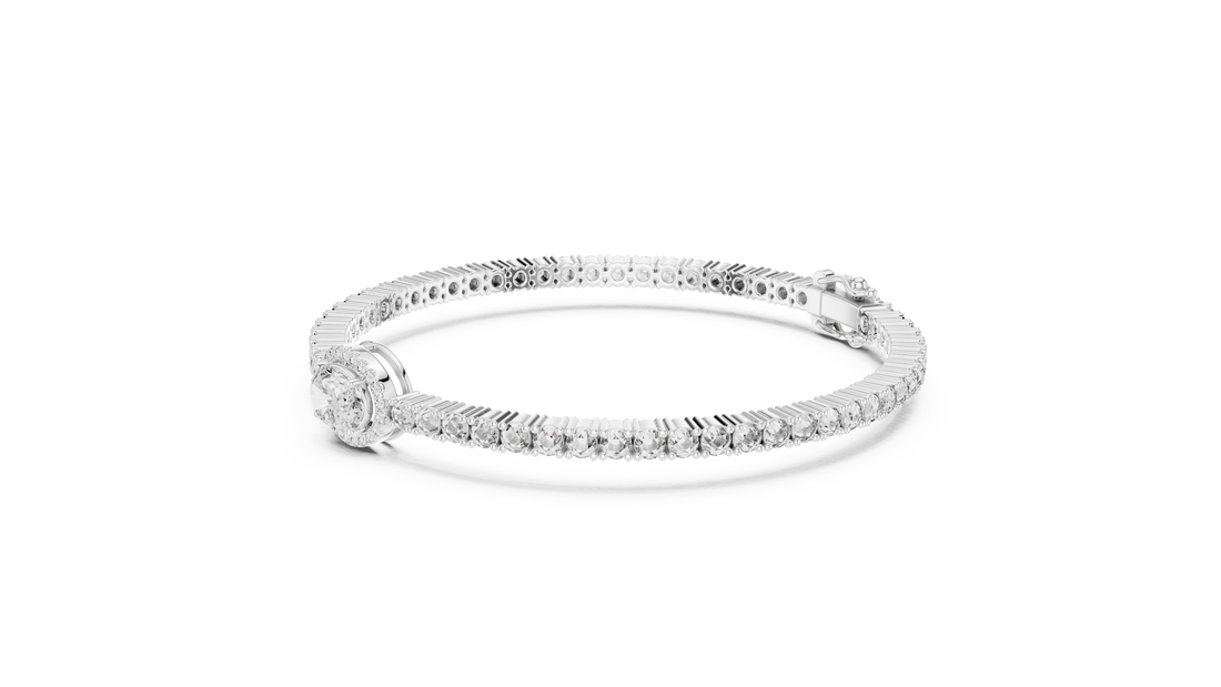 Bracelet 0086 - White Gold