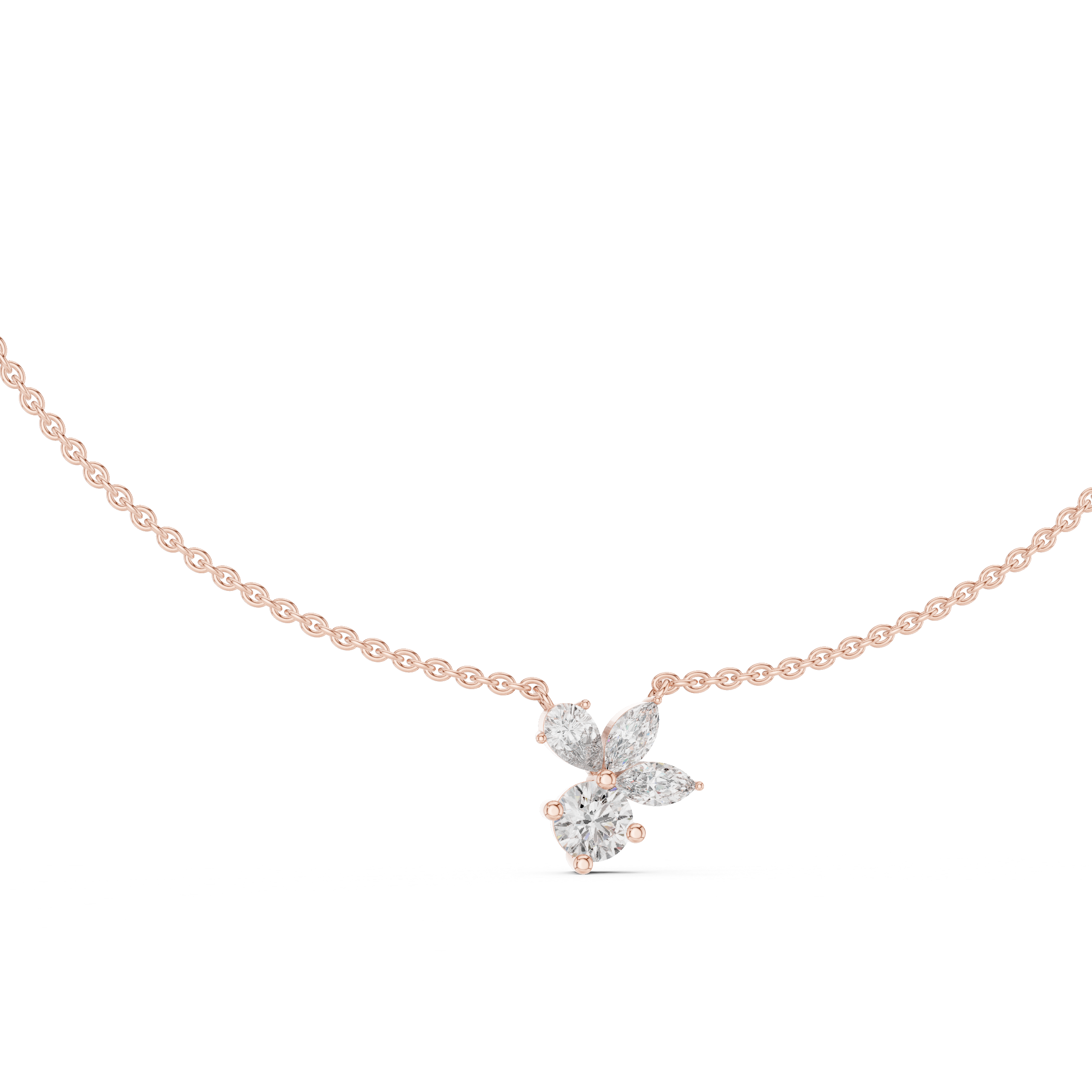 Necklace 0006-01 - Rose Gold