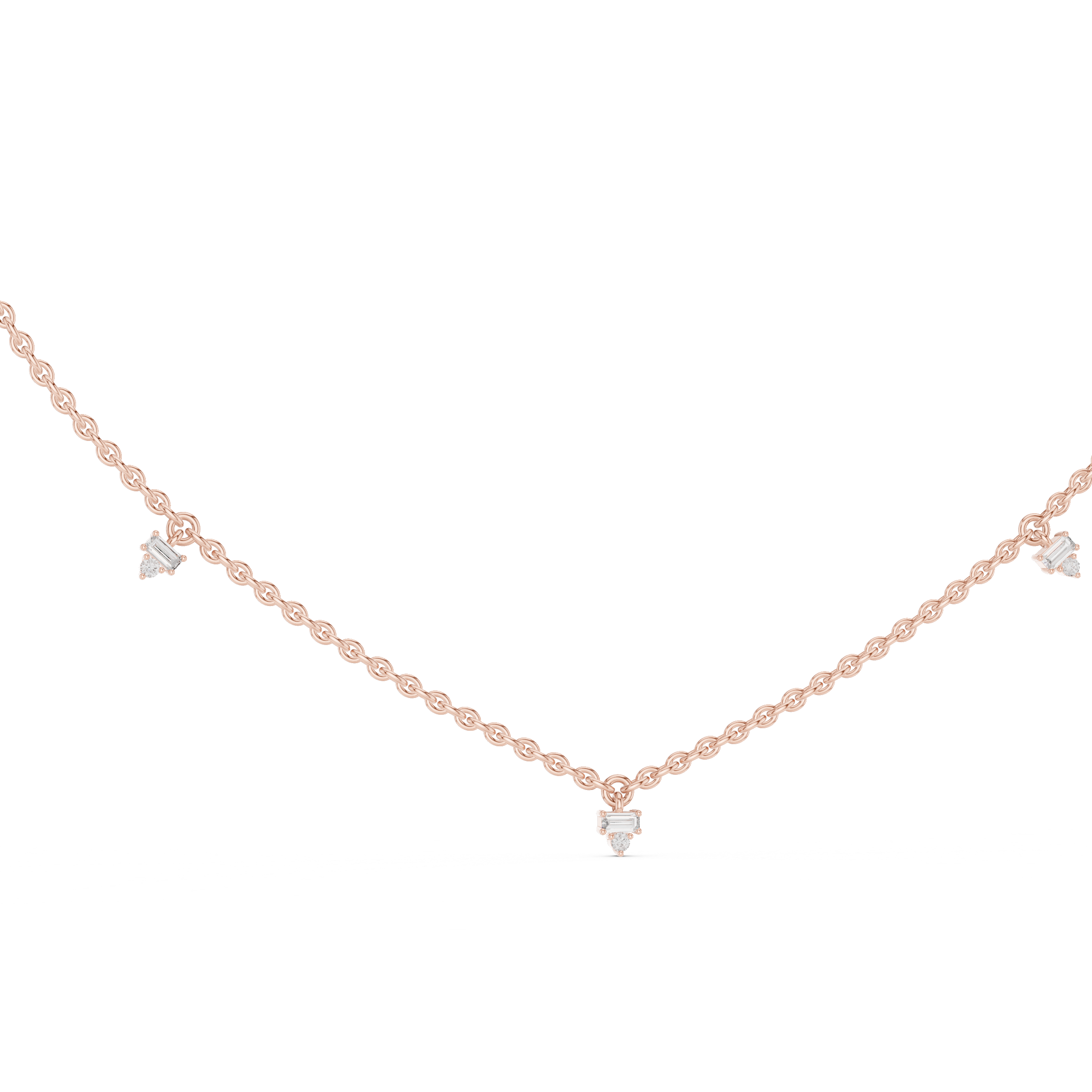 Necklace 0010-01 - Rose Gold