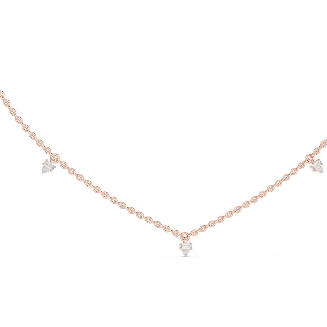 Necklace 0010-01 - Rose Gold