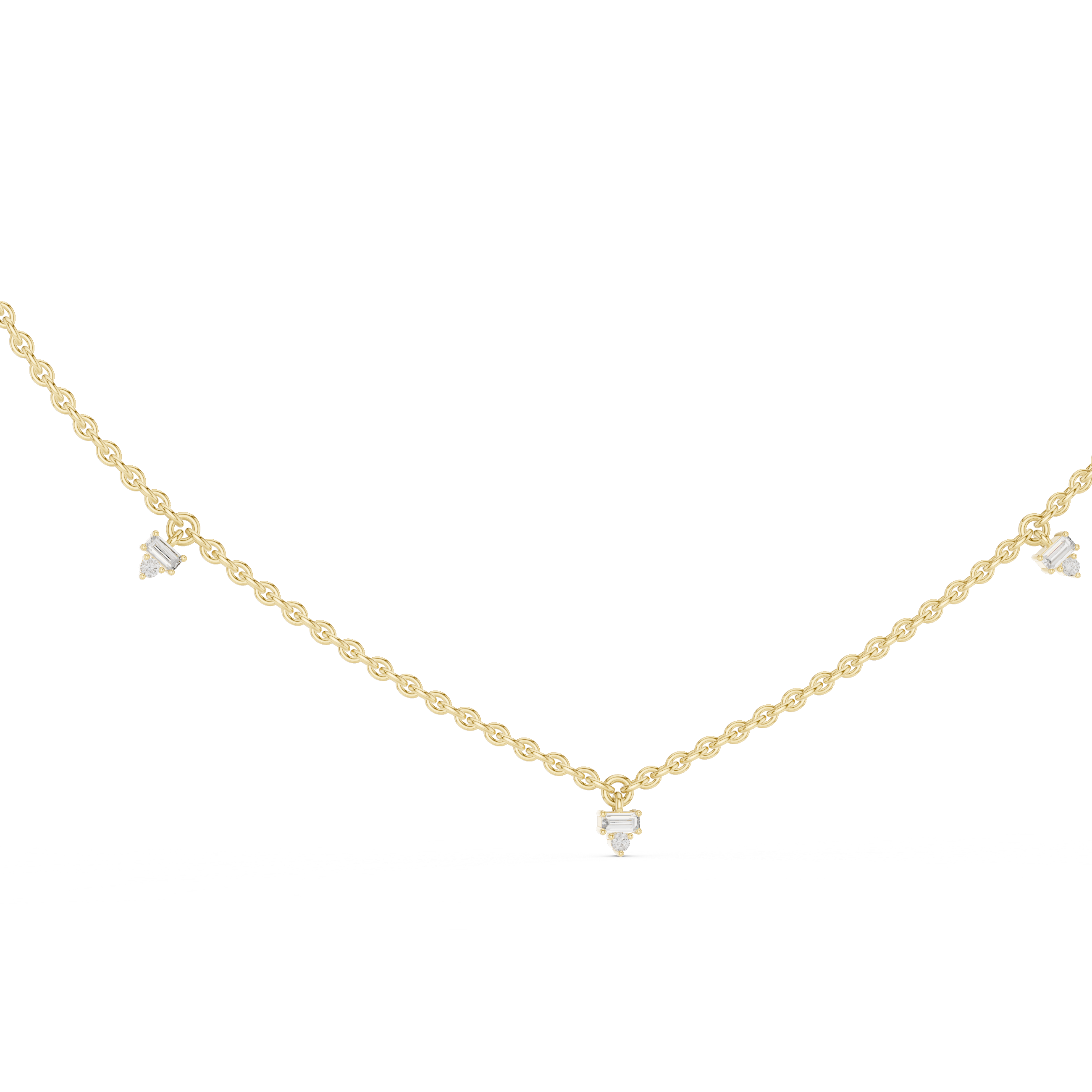 Necklace 0010-01 - Yellow Gold