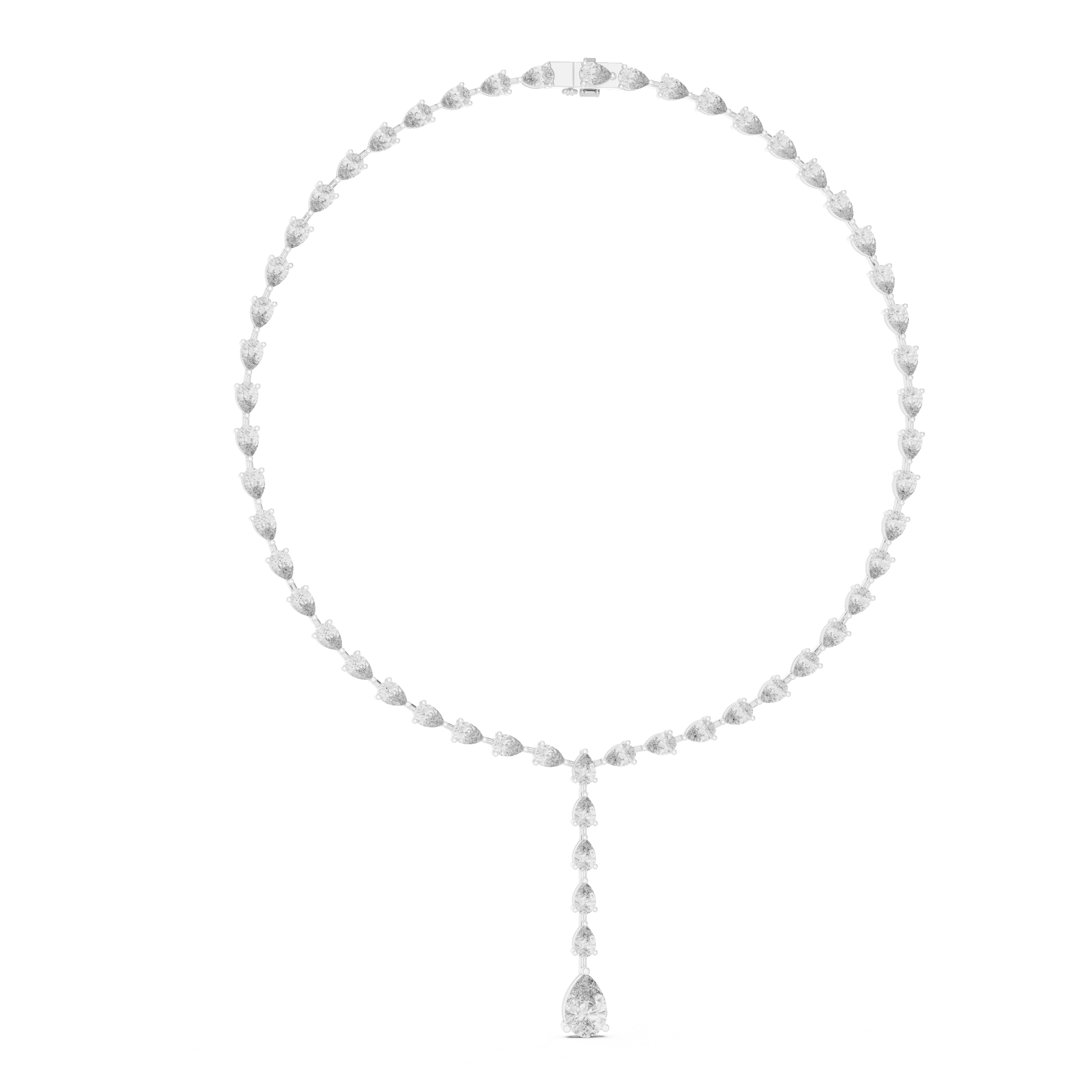 Necklace 0017-01 - White Gold