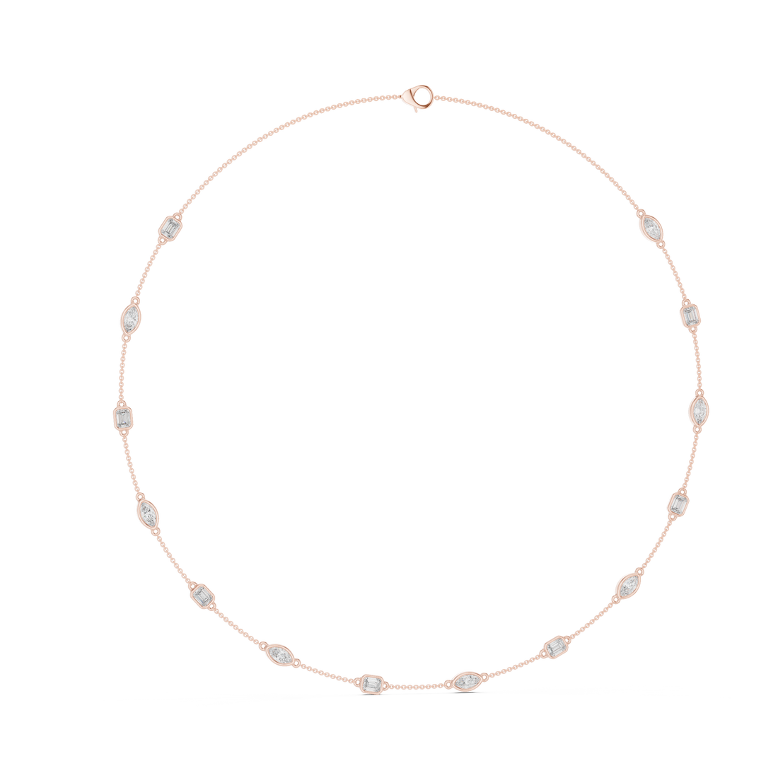 Necklace 0018-01 - Rose Gold