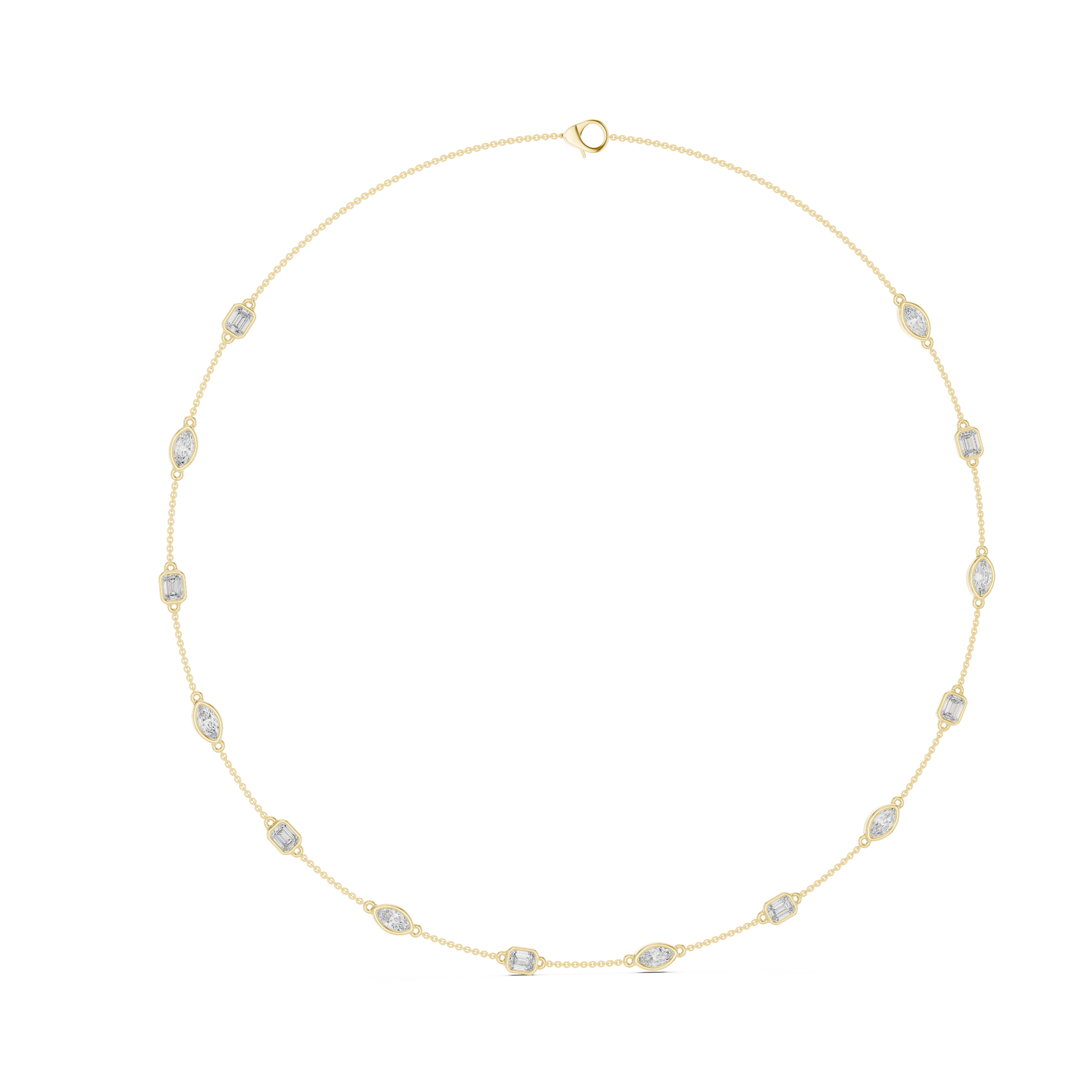 Necklace 0018-01 - Yellow Gold