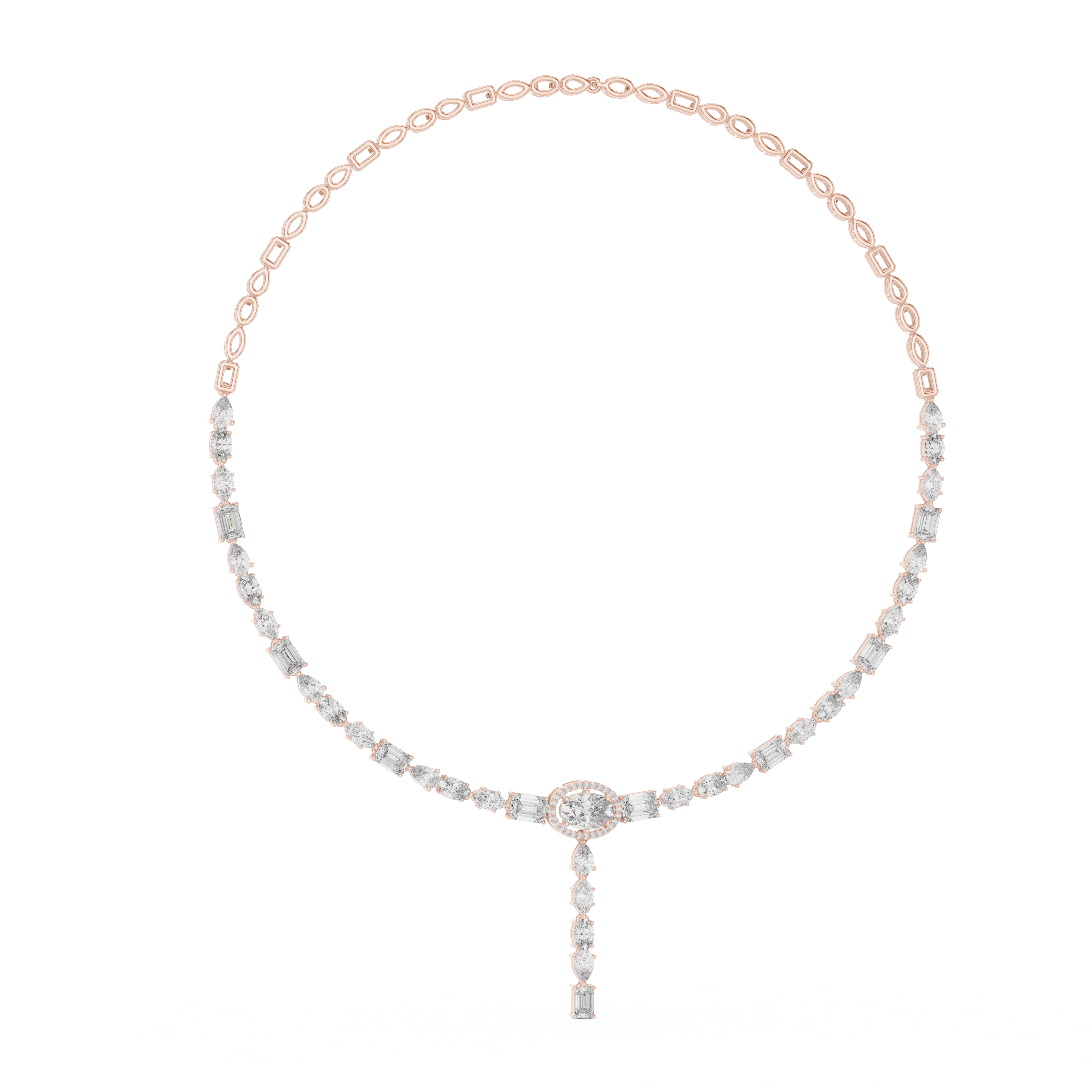 Necklace 0027-01 - Rose Gold