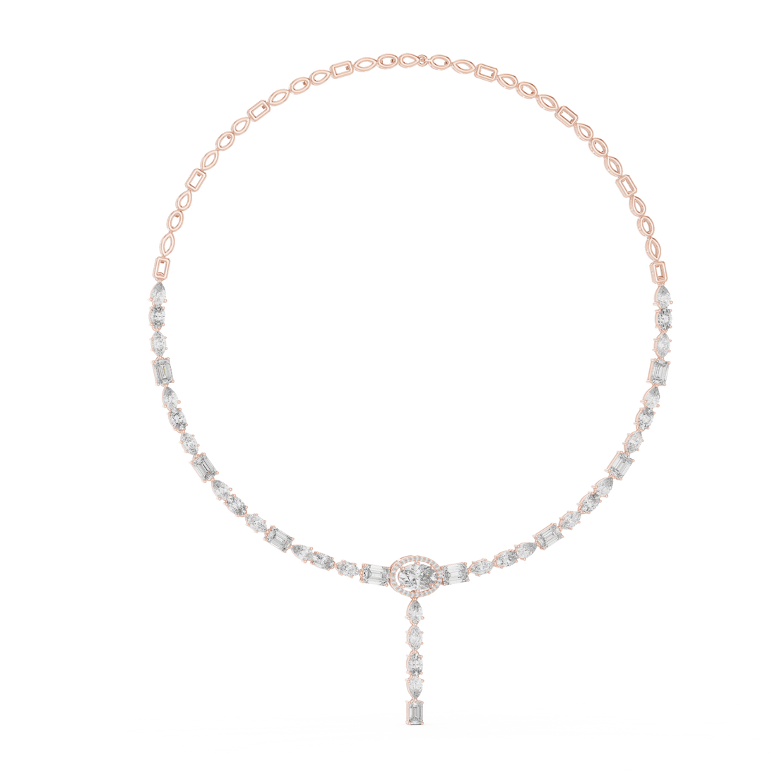 Necklace 0027-01 - Rose Gold