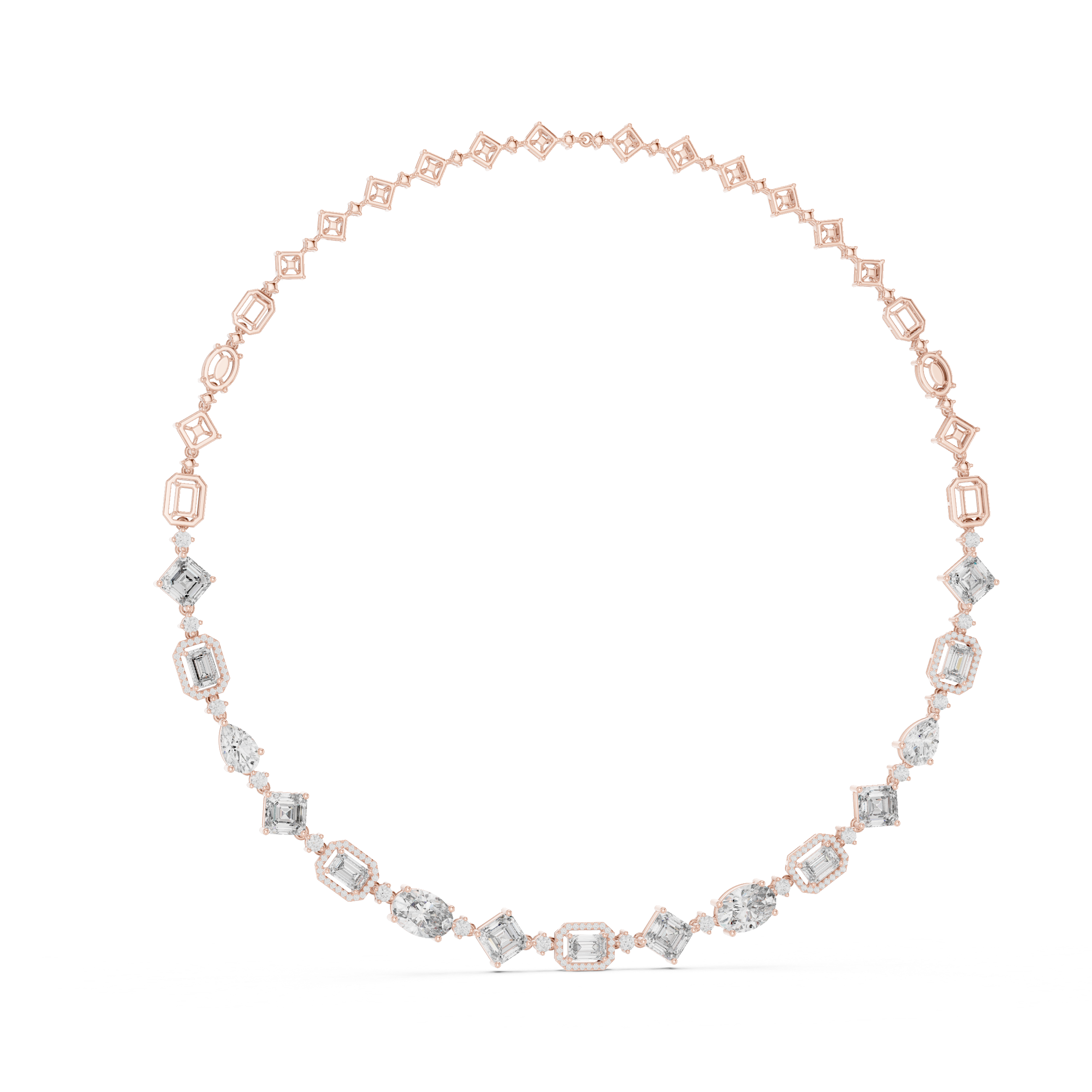 Necklace 0029-01 - Rose Gold