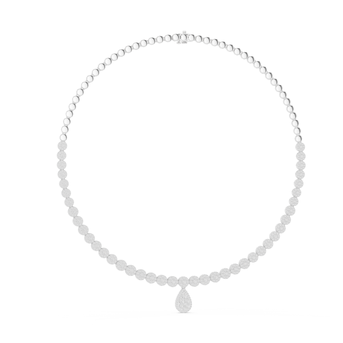 Necklace 0048-01 - White Gold