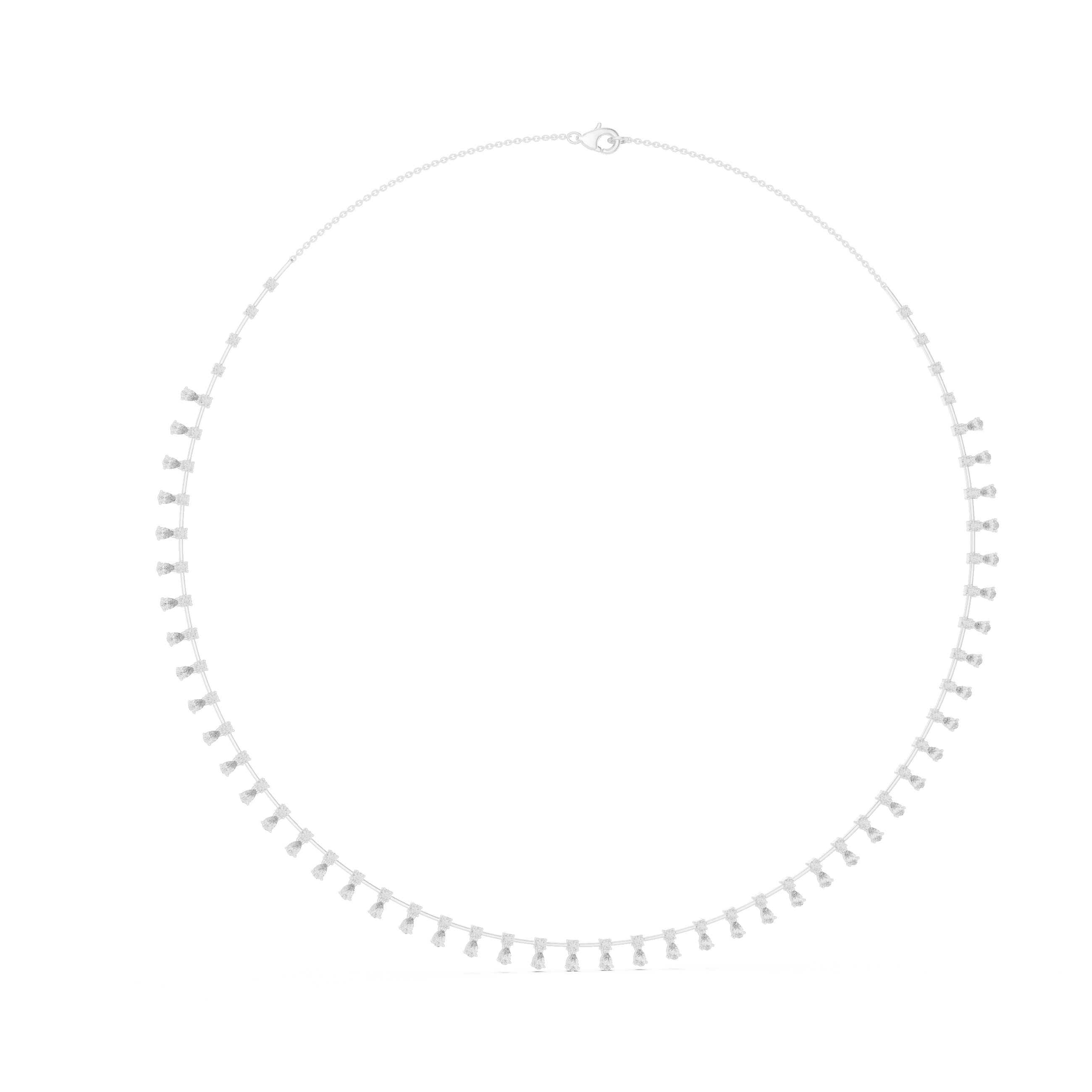 Necklace 0052-01 - White Gold