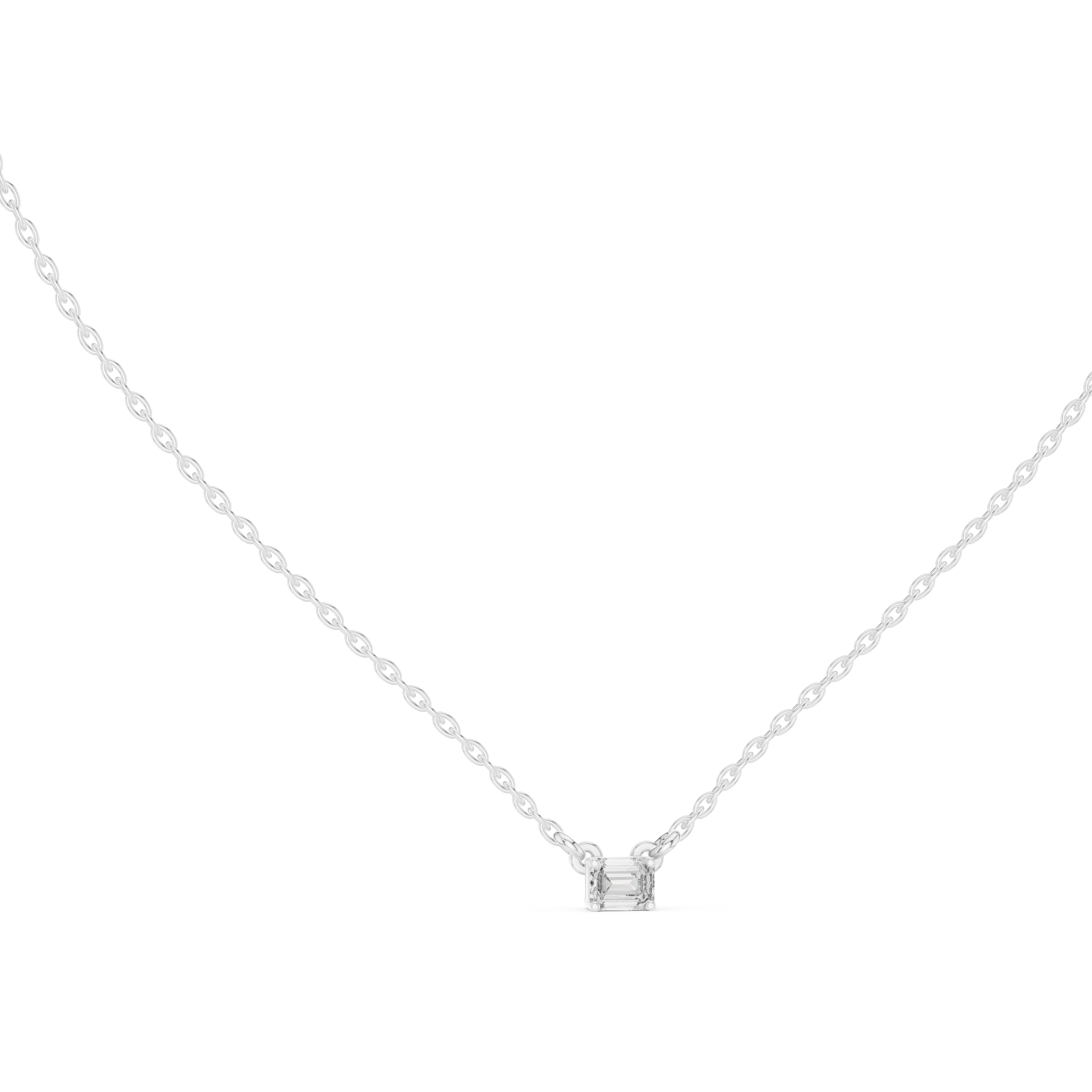 Pendant 0001 - White Gold