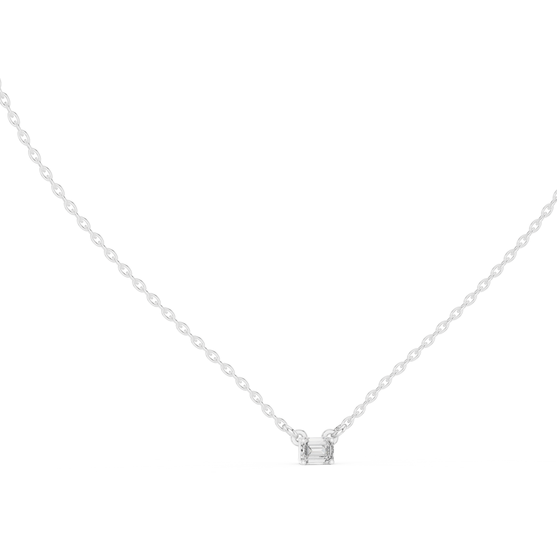 Pendant 0001 - White Gold