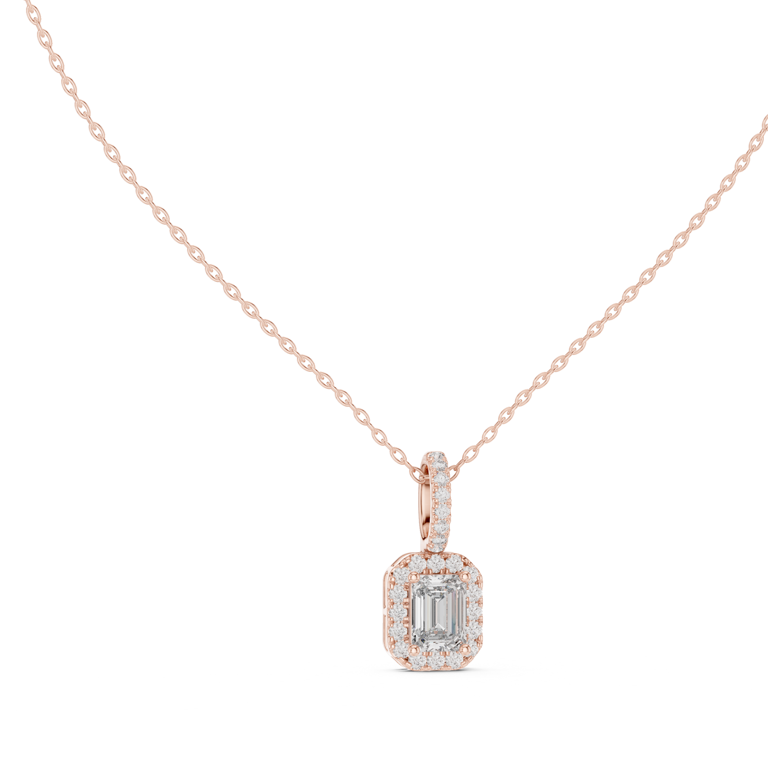 Pendant 0002 - Rose Gold