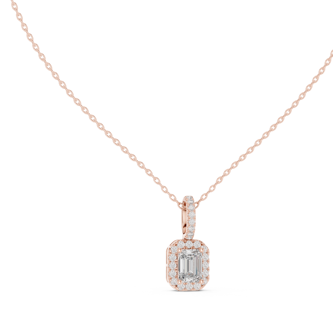 Pendant 0002 - Rose Gold
