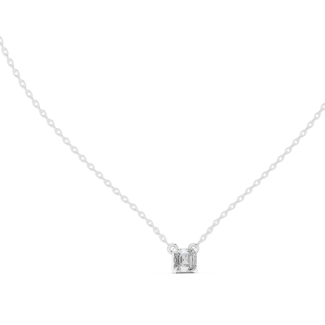 Pendant 0003 - White Gold