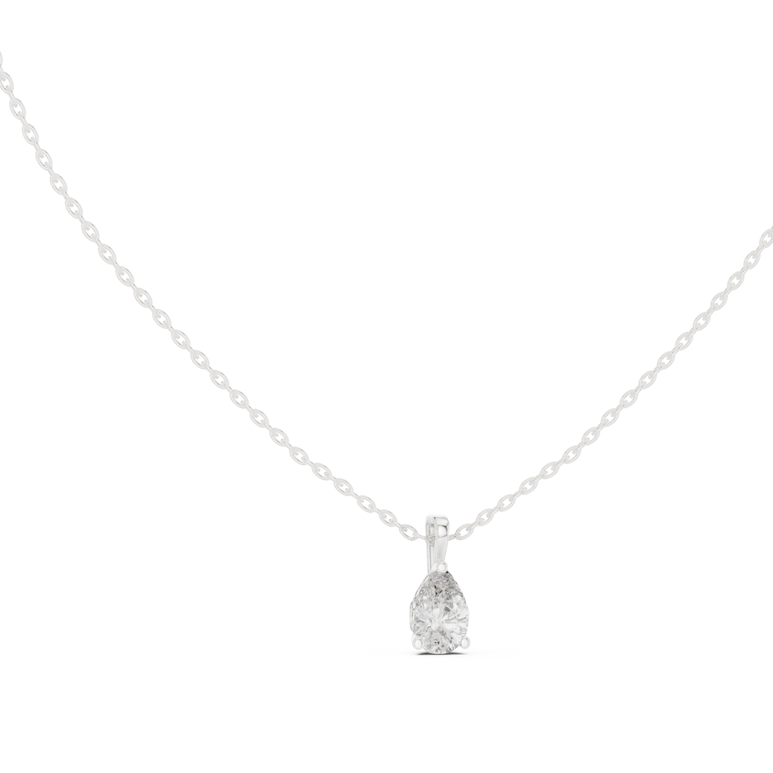 Pendant 00065 - White Gold