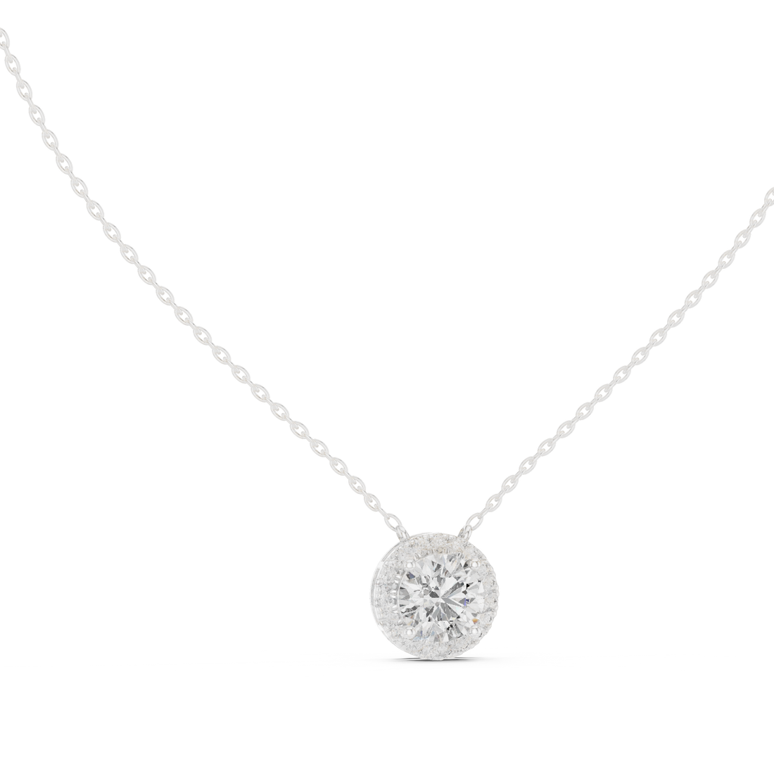 Pendant 0007 - White Gold