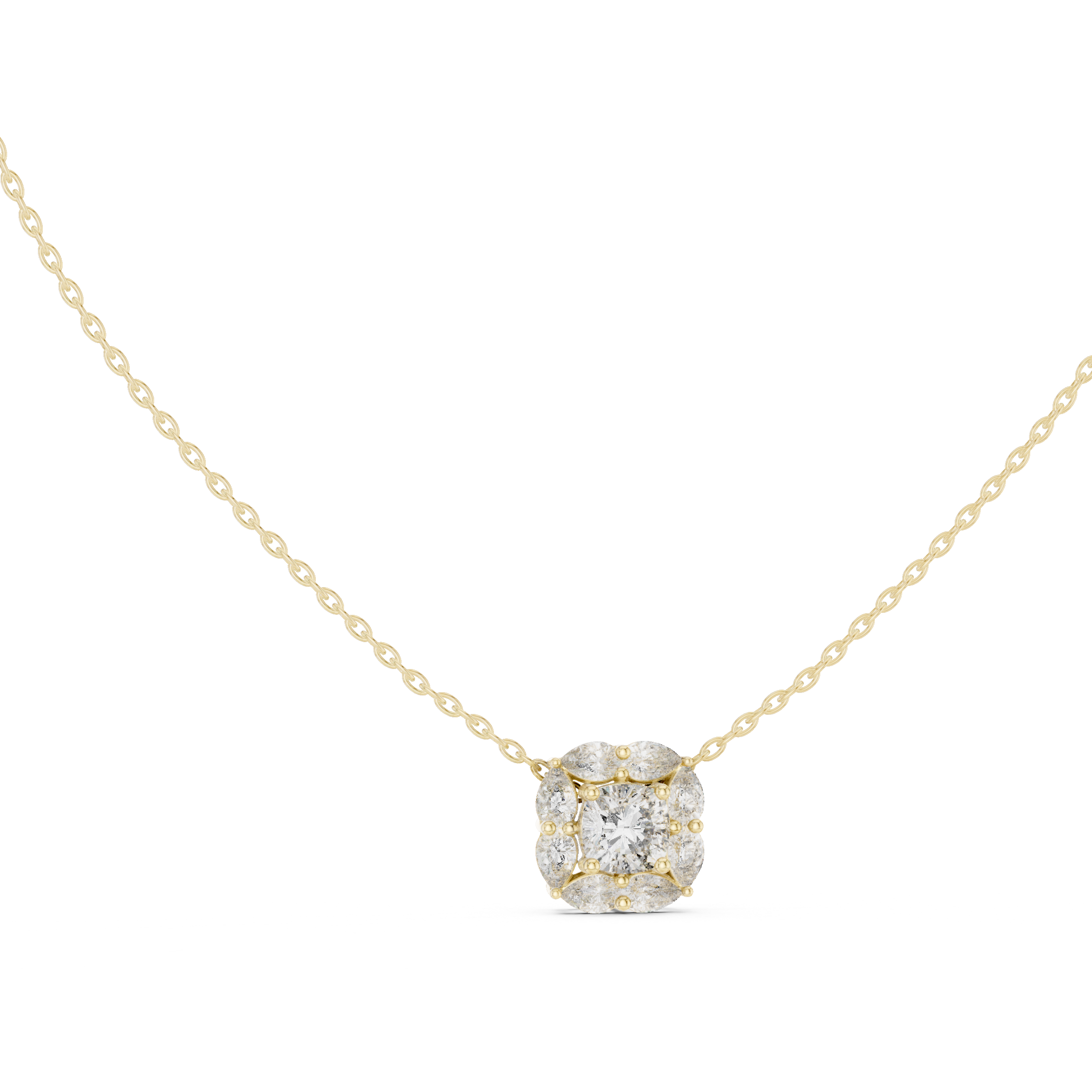Pendant 0009 - Yellow Gold
