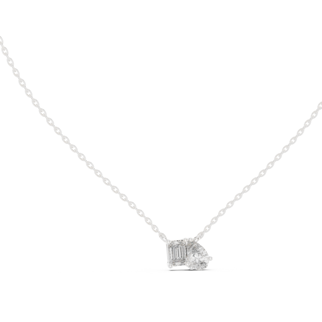 Pendant 0011 - White Gold