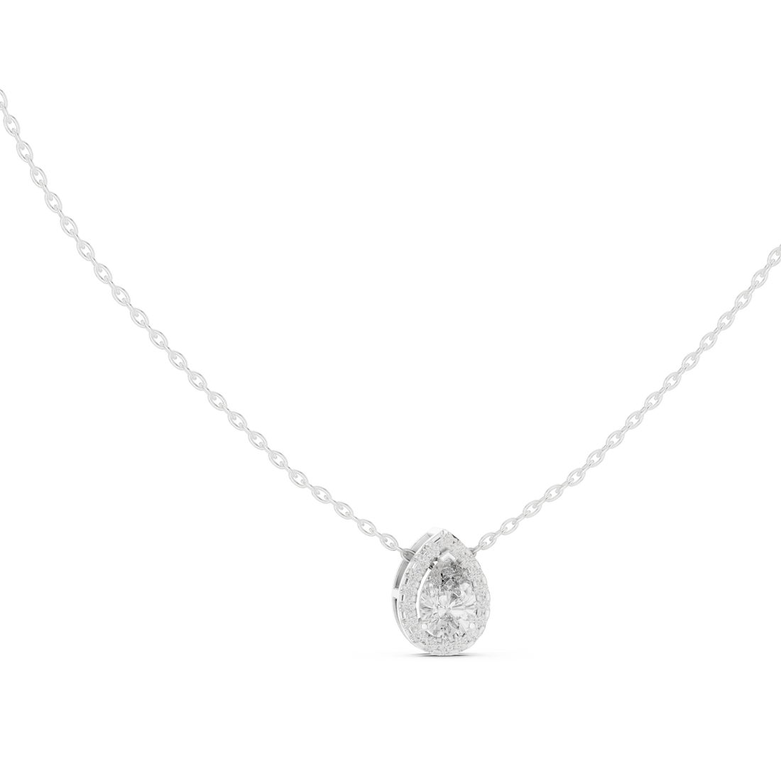 Pendant 0029 - White Gold
