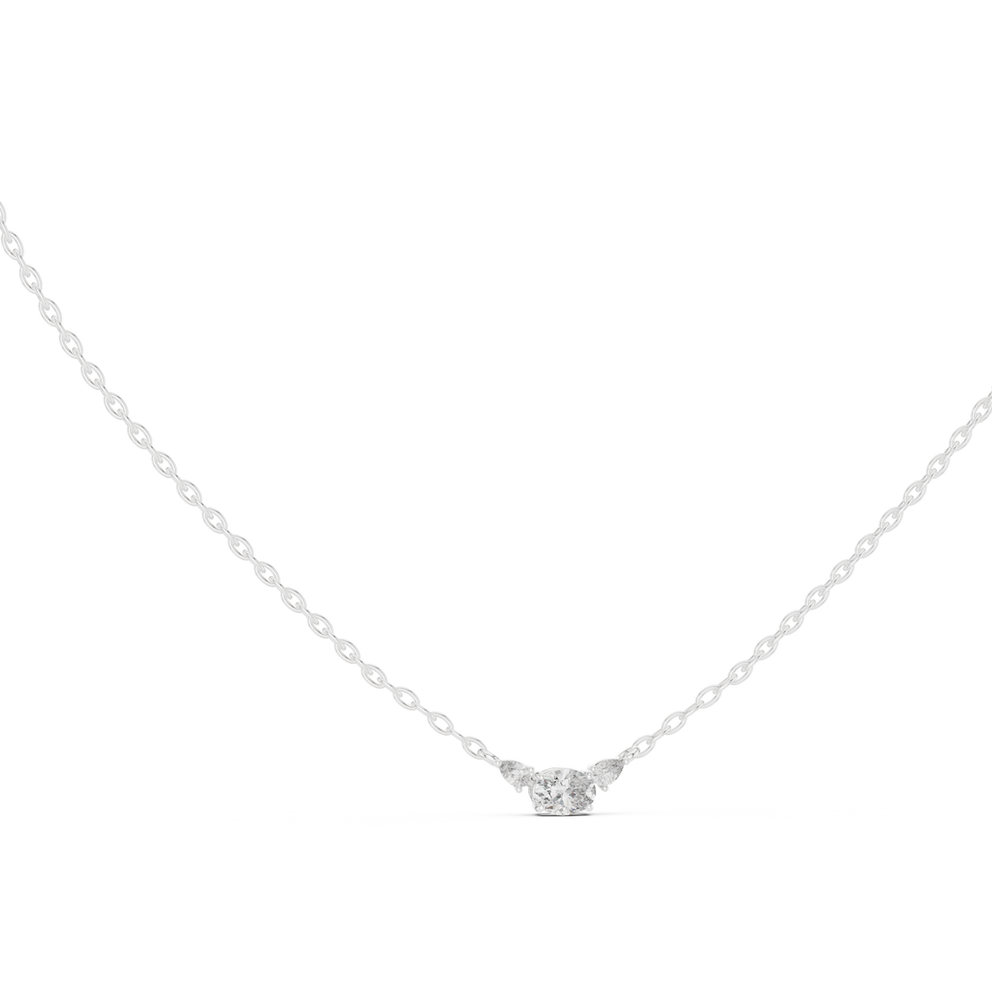 Pendant 0031 - White Gold