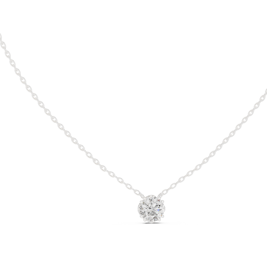 Pendant 0035 - White Gold