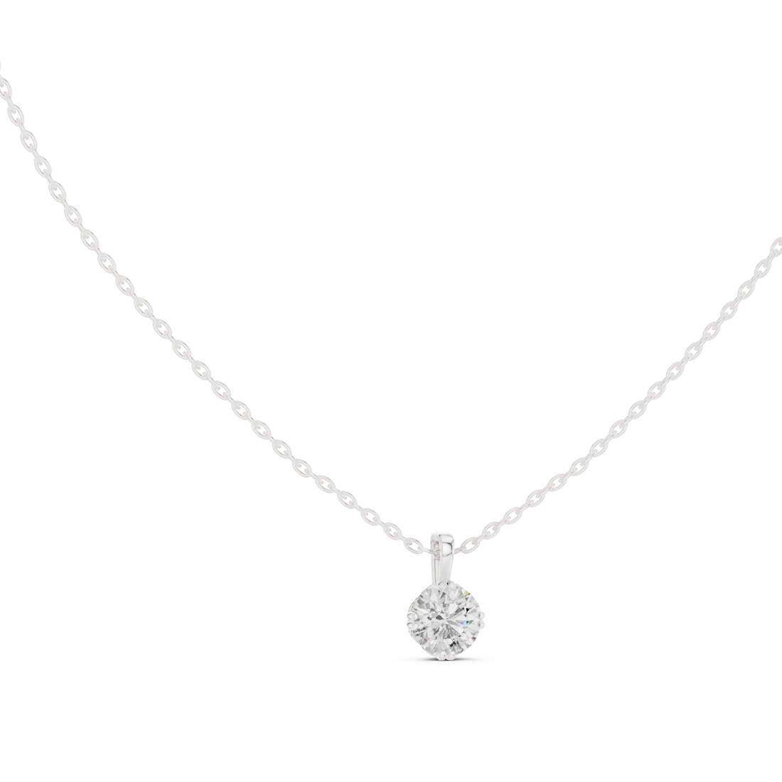 Pendant 0037 - White Gold