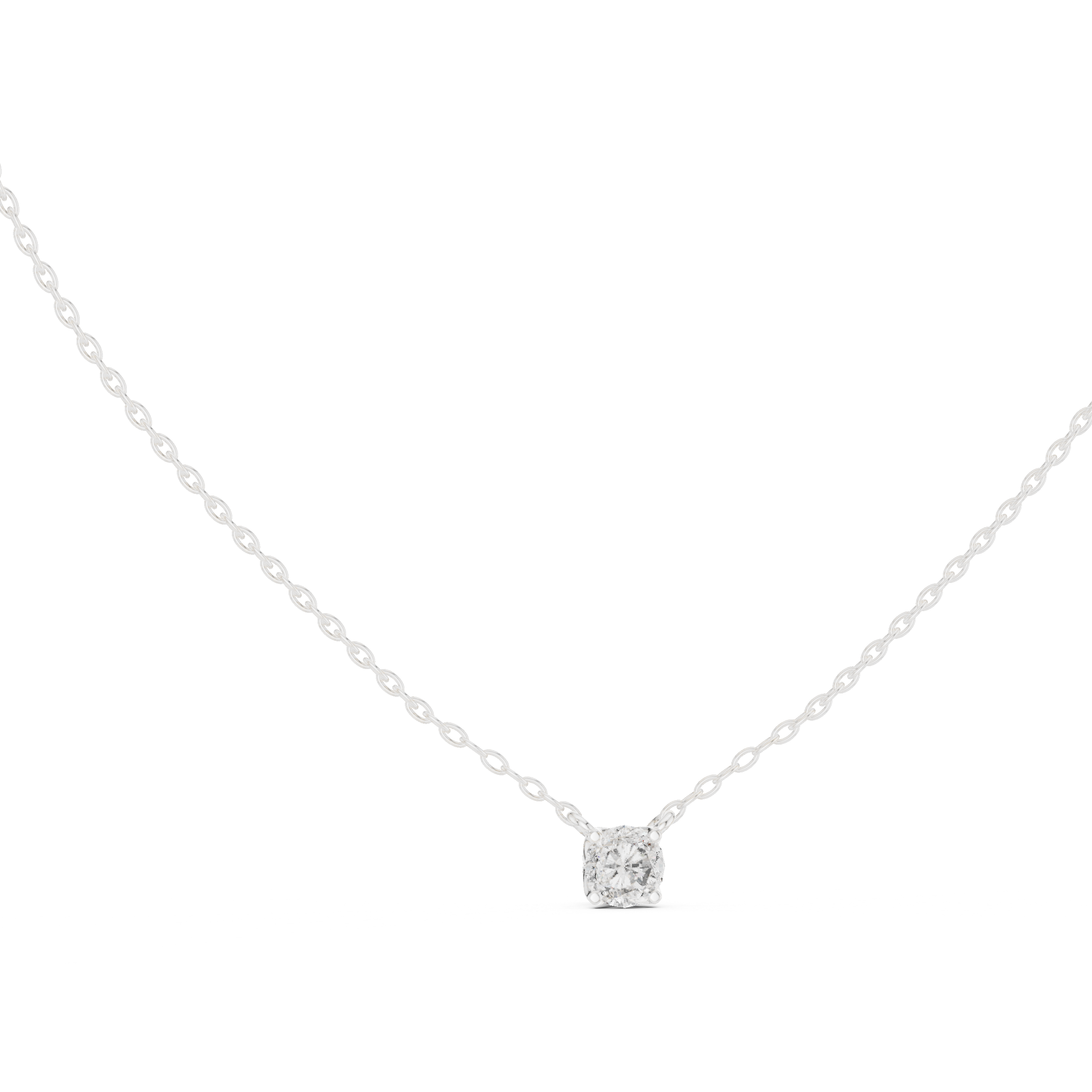 Pendant 0042 - White Gold