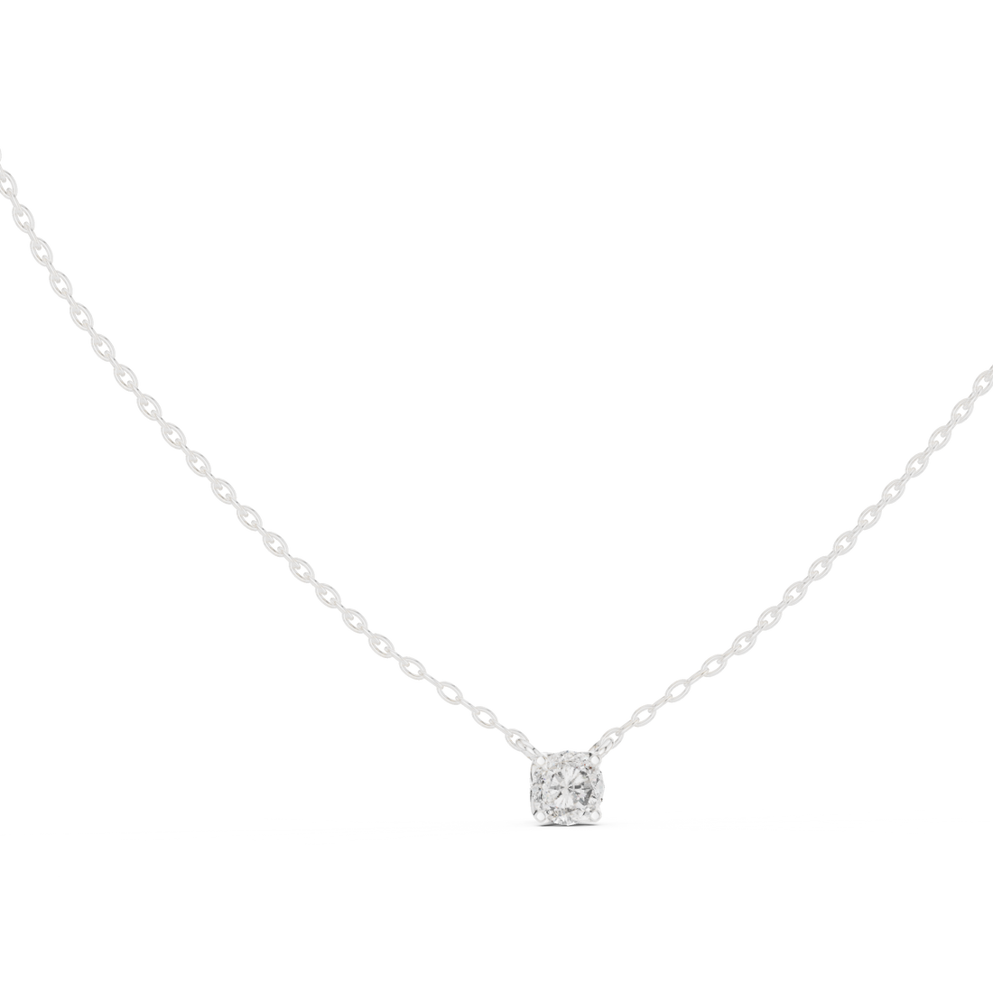 Pendant 0042 - White Gold