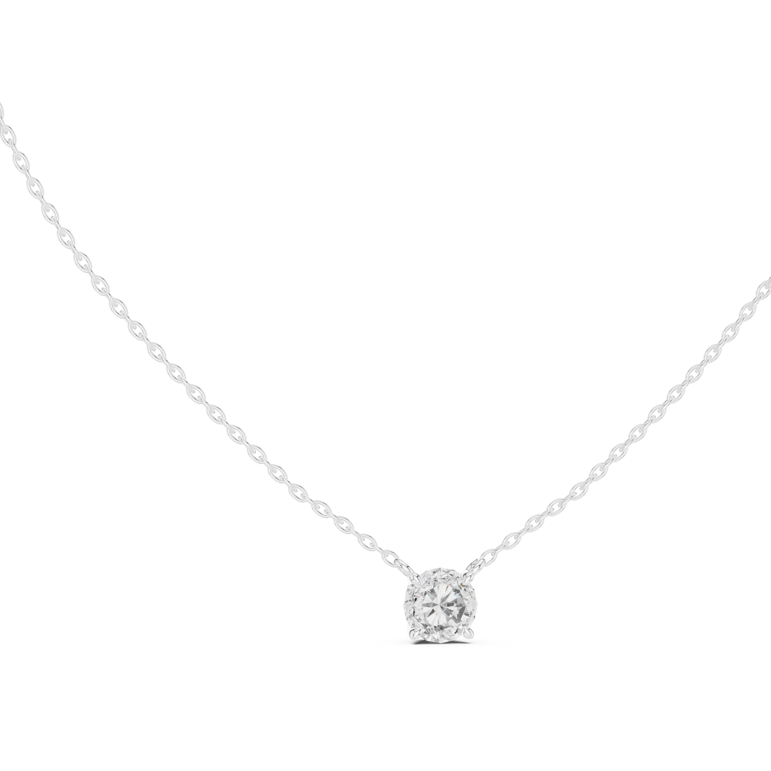 Pendant 0043 - White Gold