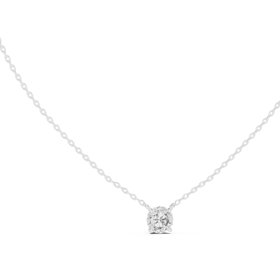 Pendant 0043 - White Gold
