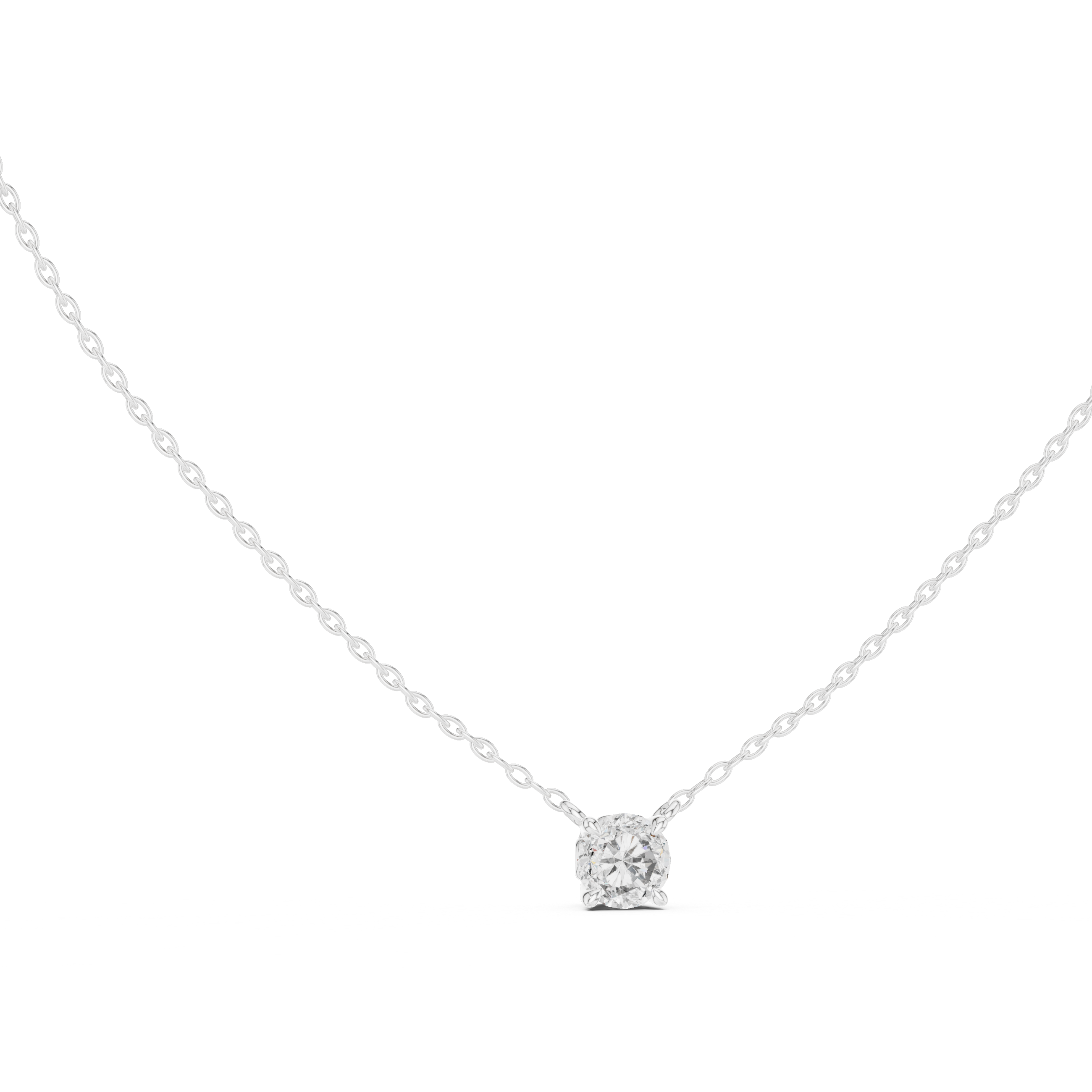 Pendant 0044 - White Gold