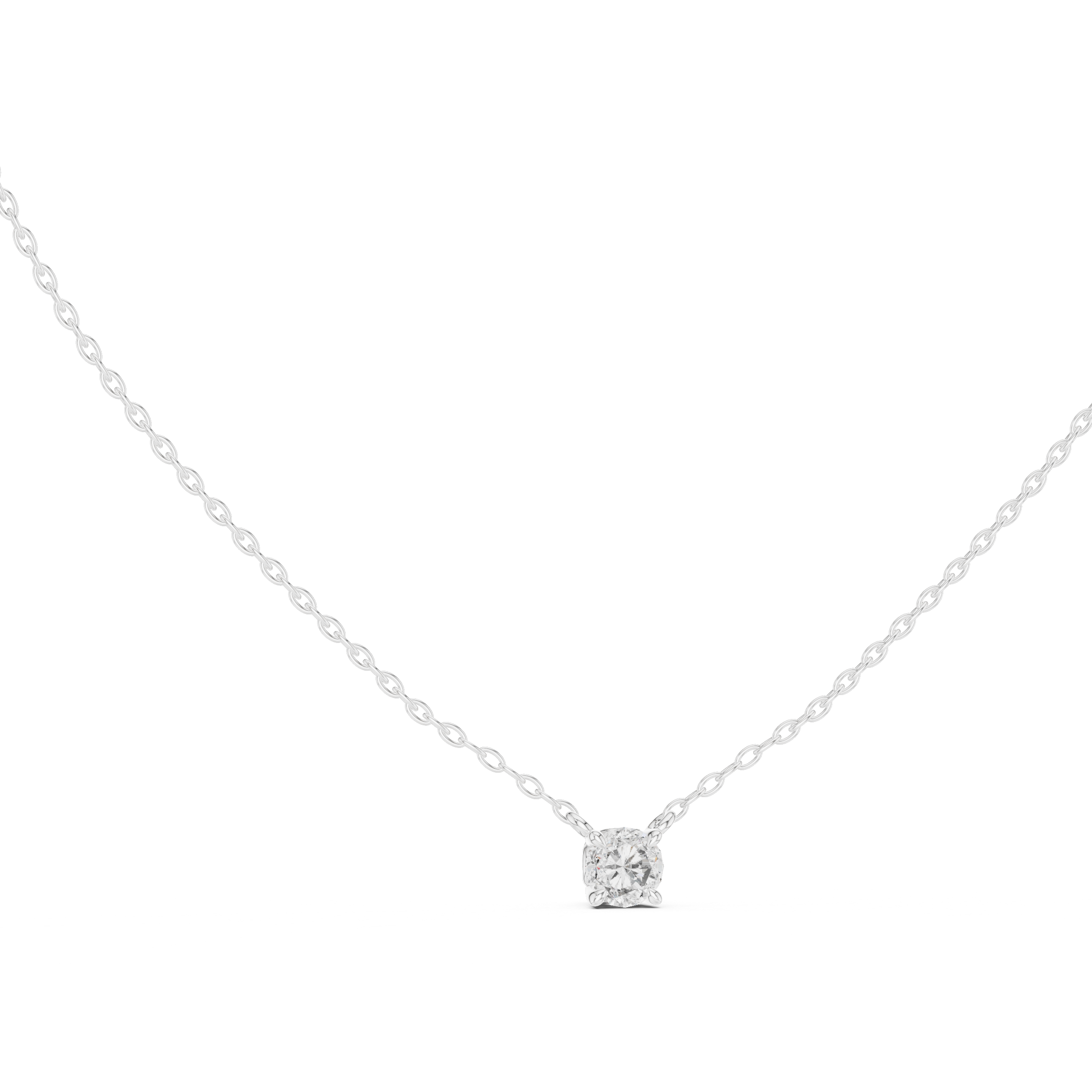 Pendant 0045 - White Gold