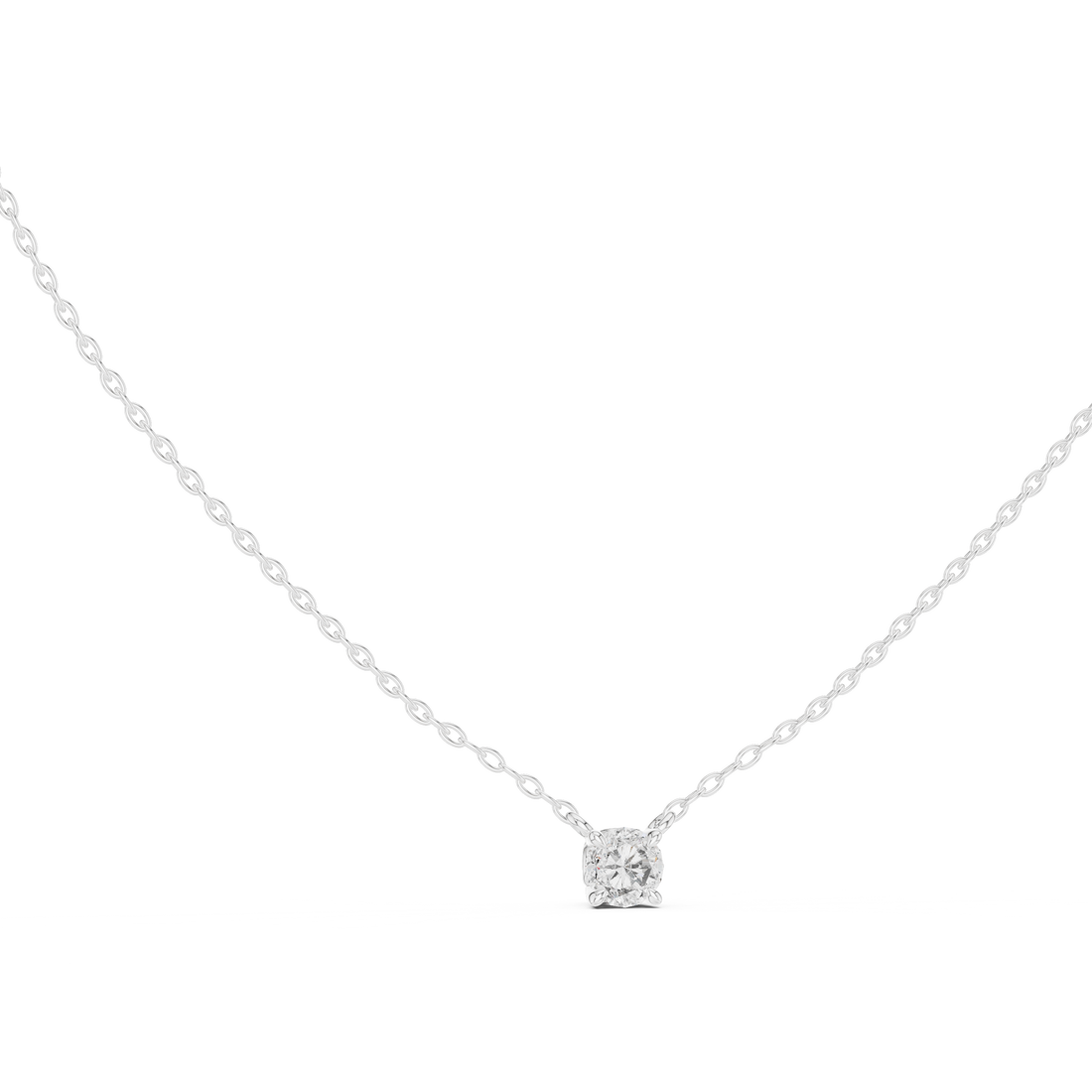 Pendant 0045 - White Gold