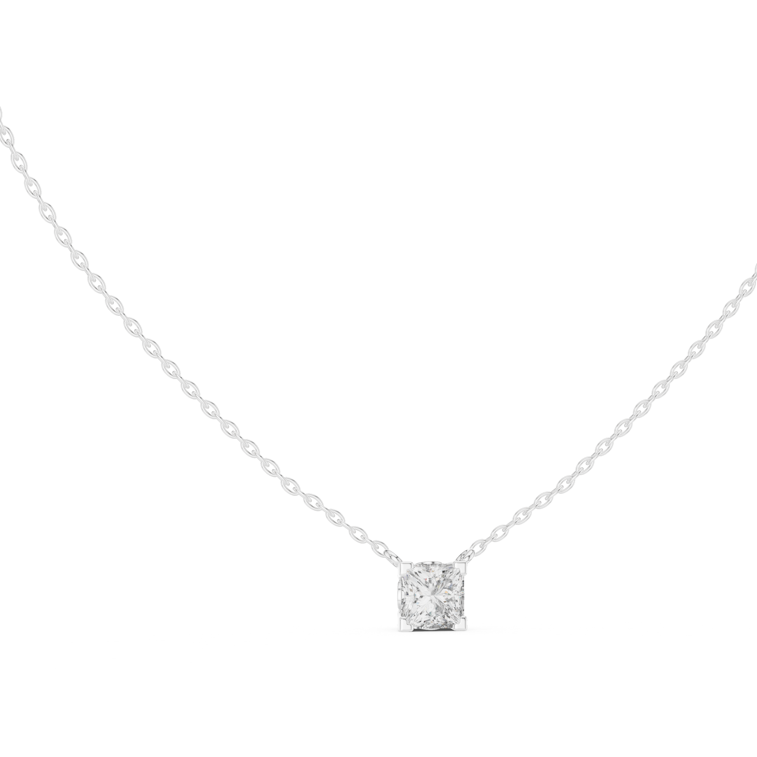 Pendant 0055 - White Gold