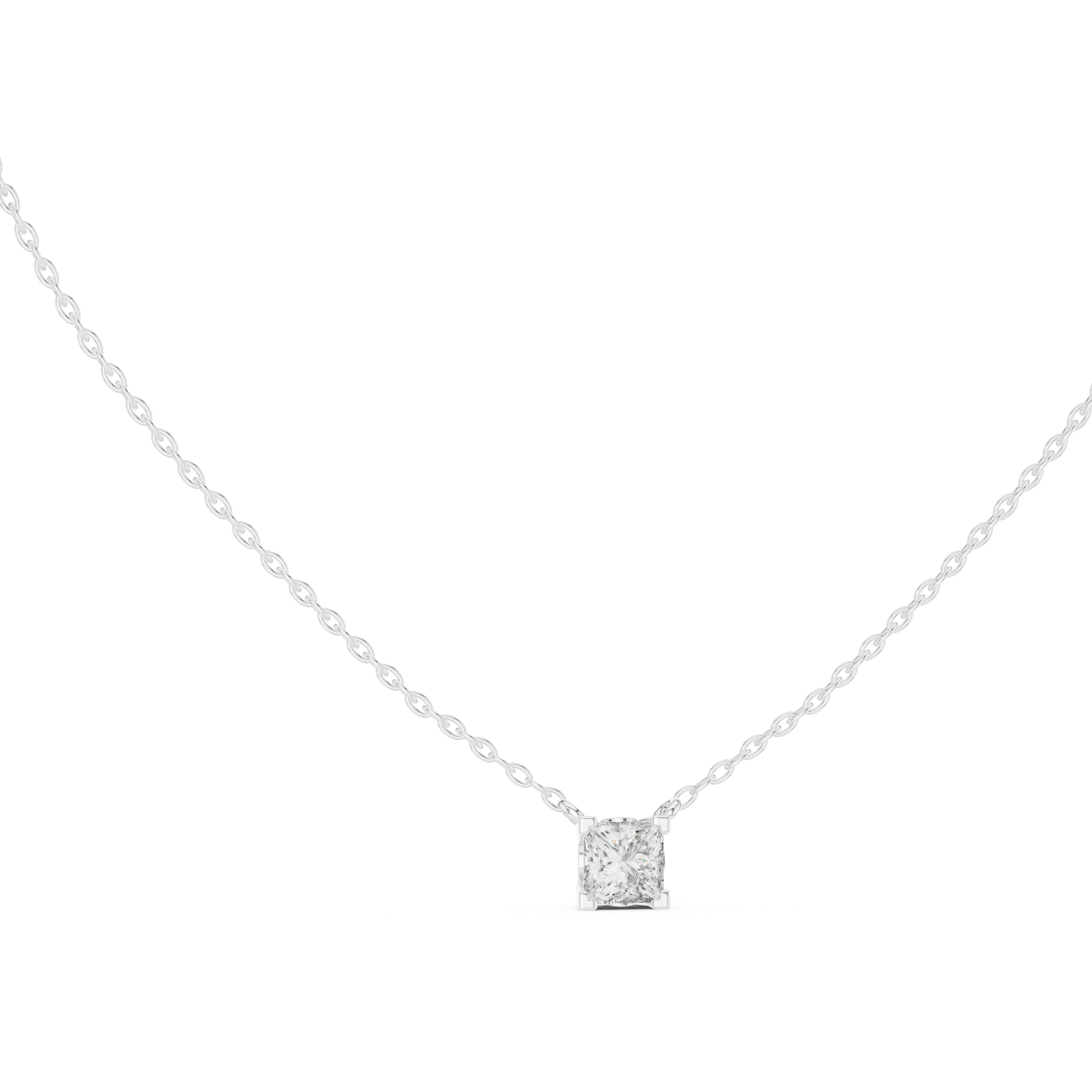 Pendant 0056 - White Gold